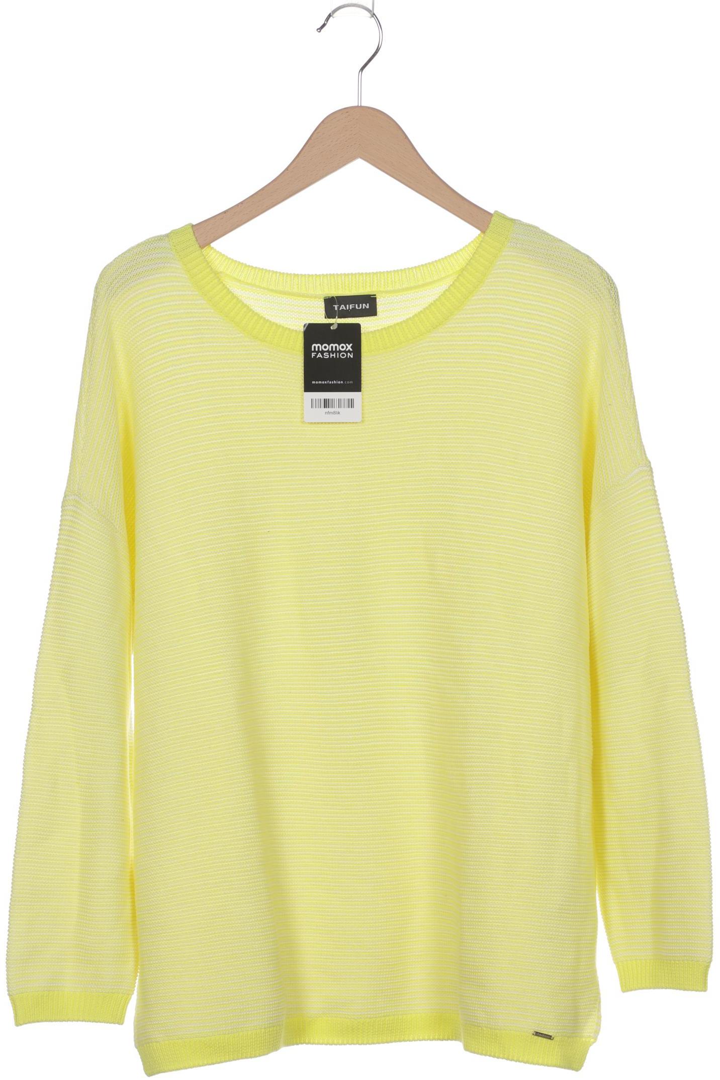 

Taifun Damen Pullover, gelb, Gr. 46