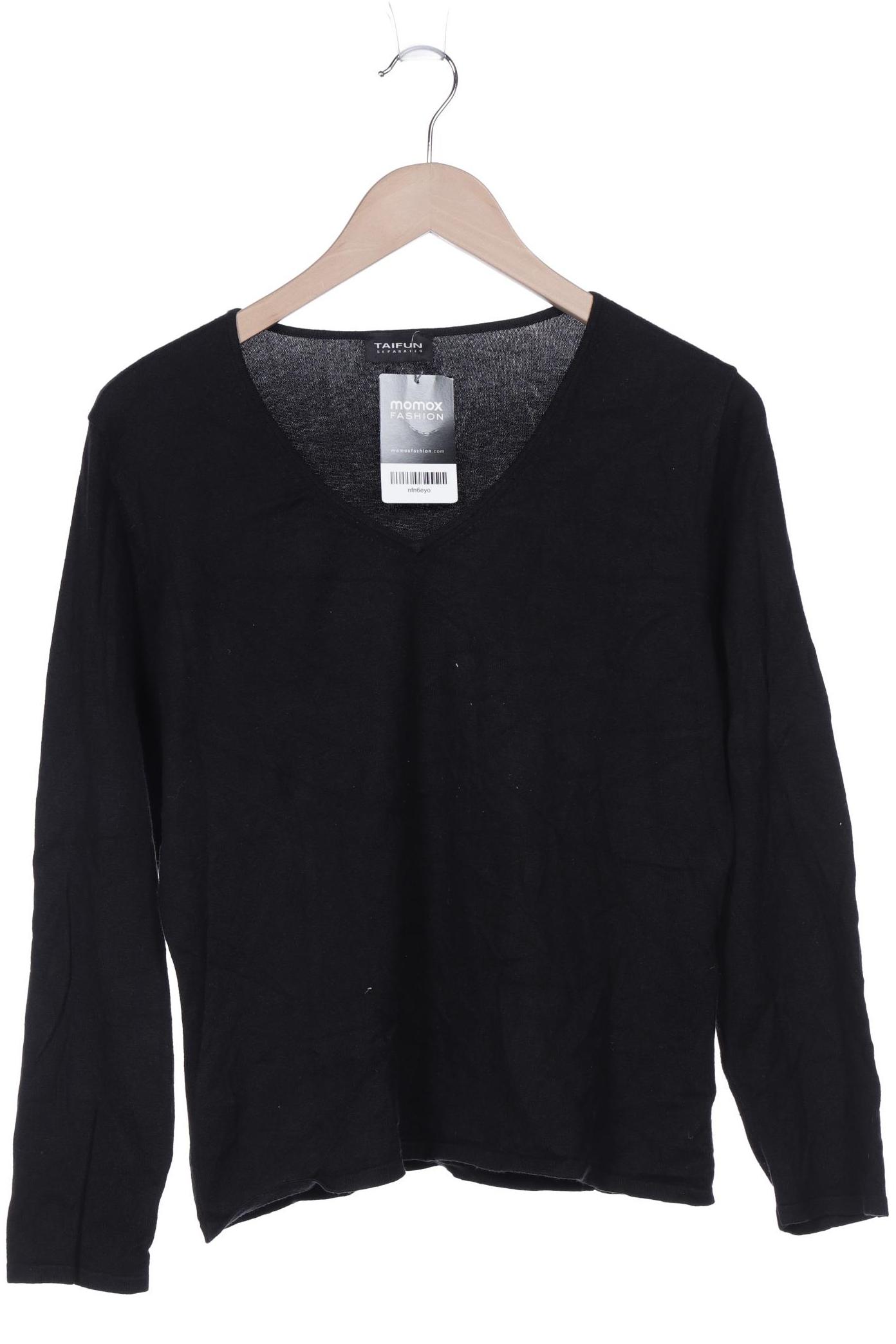 

Taifun Damen Pullover, schwarz, Gr. 42
