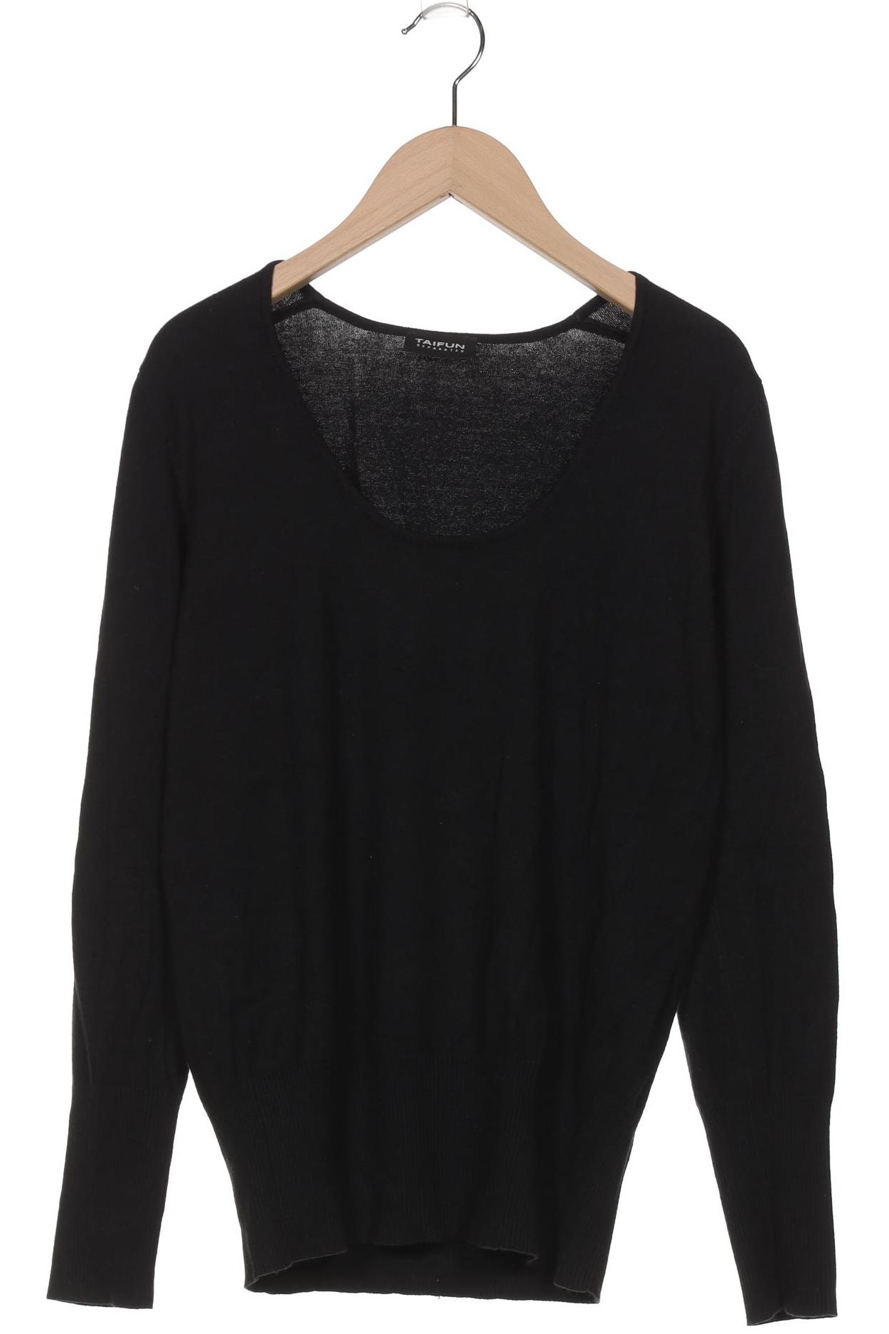 

Taifun Damen Pullover, schwarz, Gr. 36