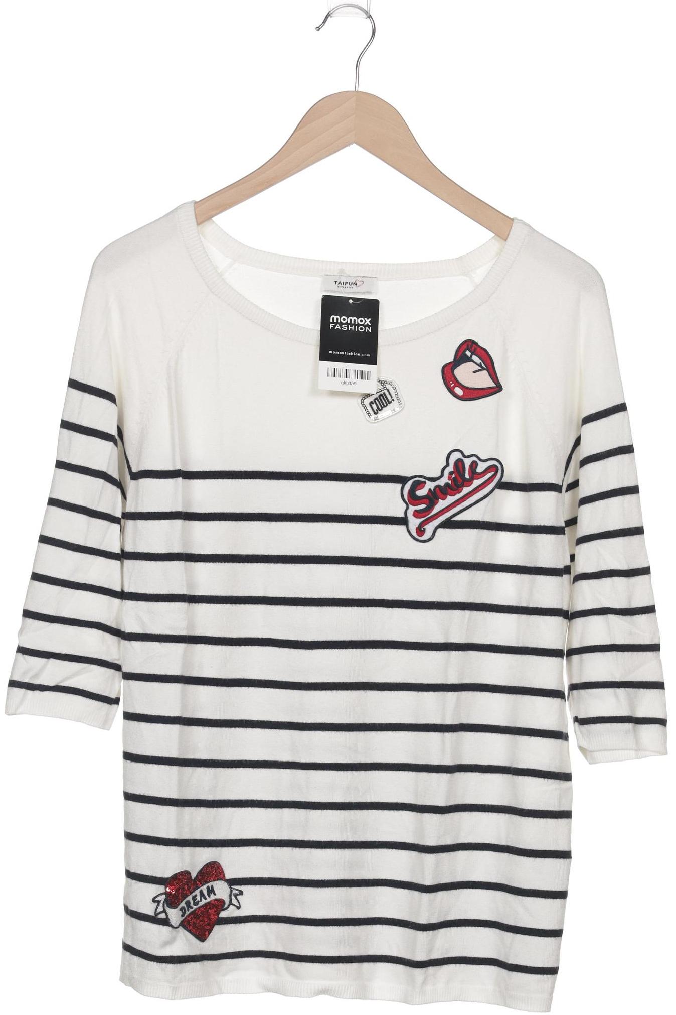 

Taifun Damen Pullover, weiß, Gr. 42