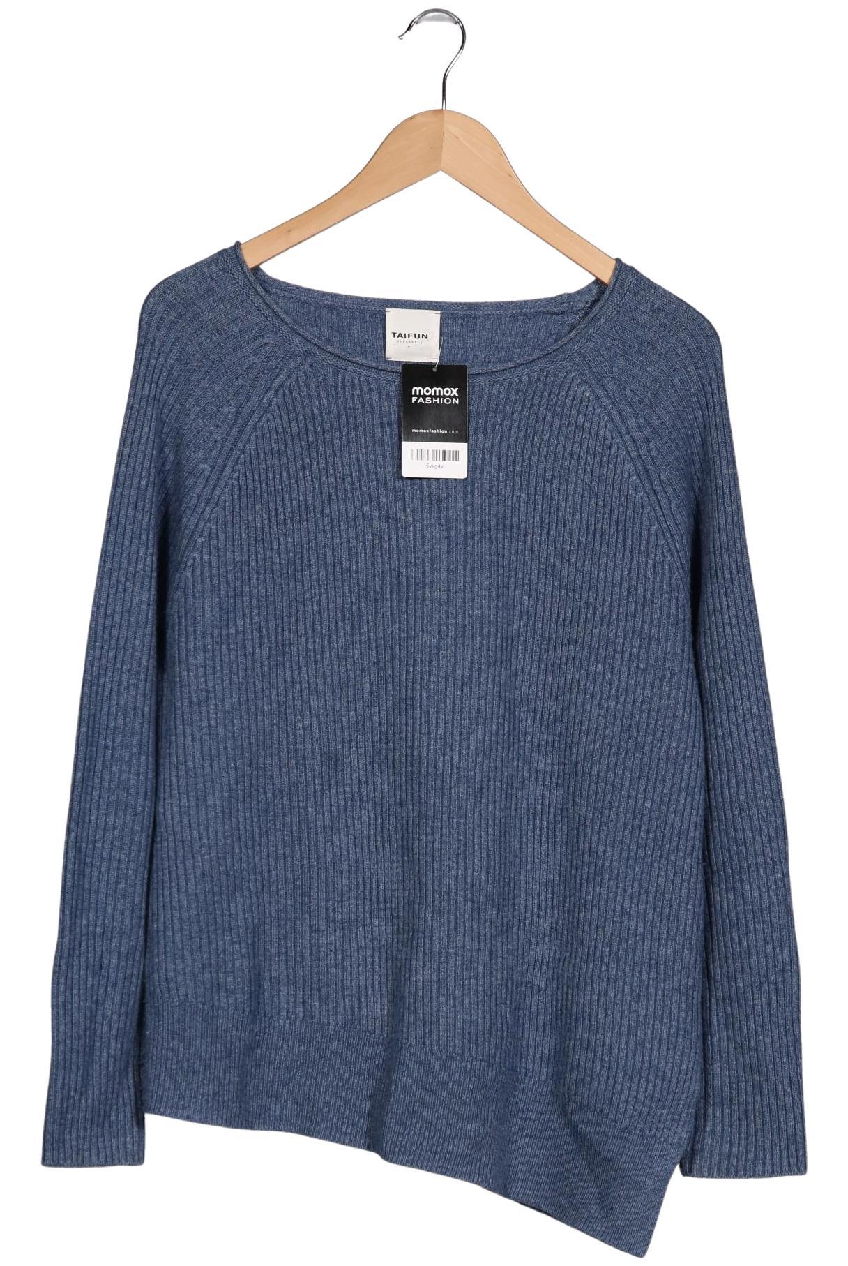 

Taifun Damen Pullover, blau, Gr. 42