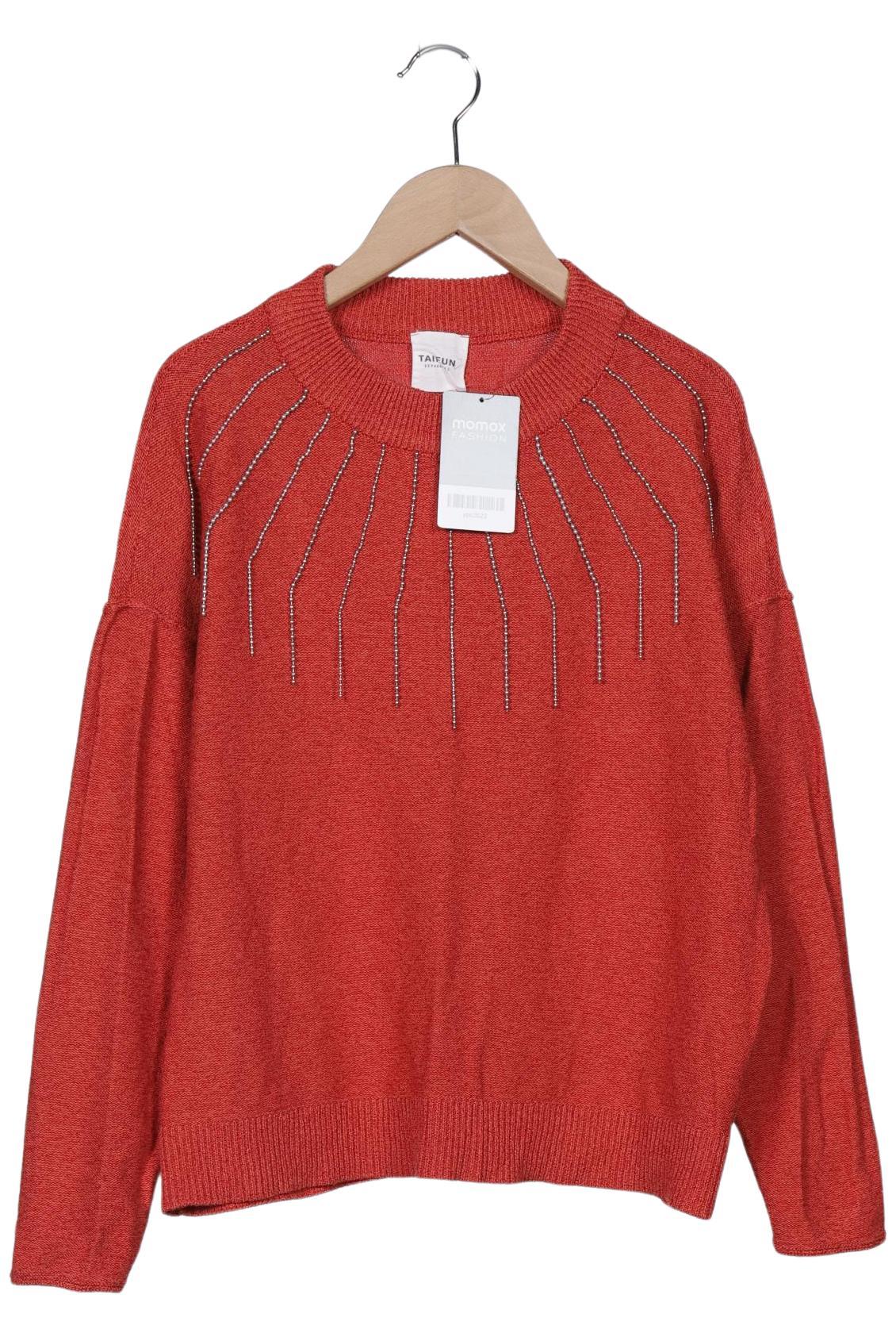 

Taifun Damen Pullover, orange, Gr. 44