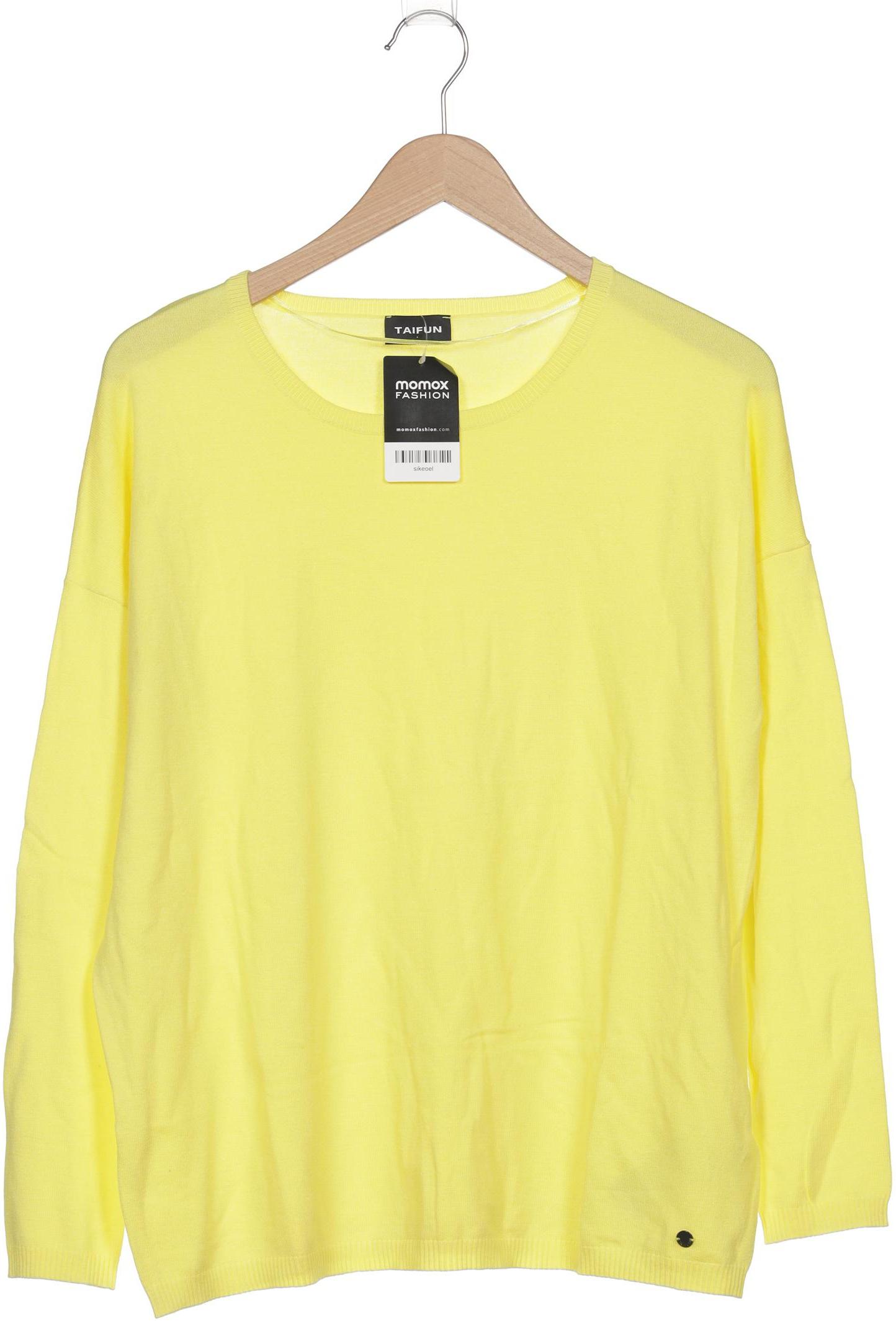 

Taifun Damen Pullover, gelb, Gr. 38