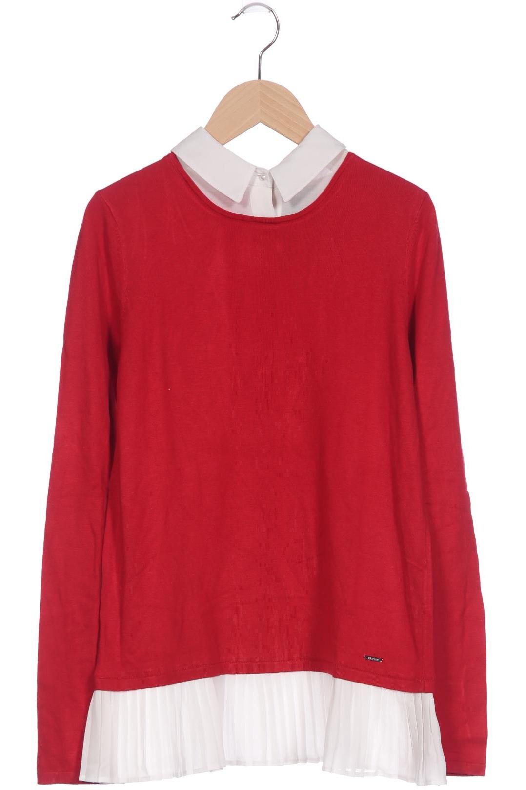 

Taifun Damen Pullover, rot, Gr. 36