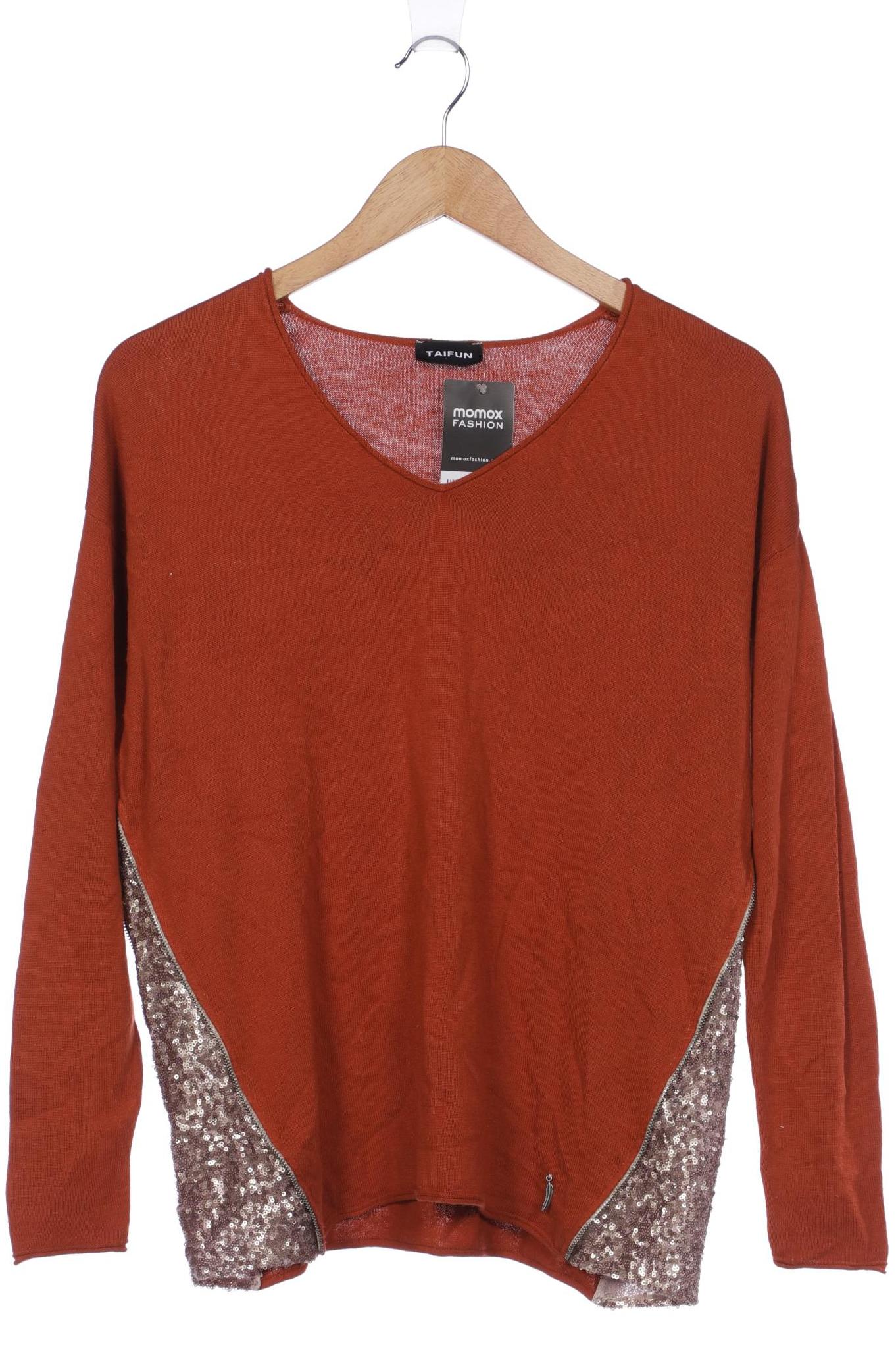 

Taifun Damen Pullover, orange, Gr. 38