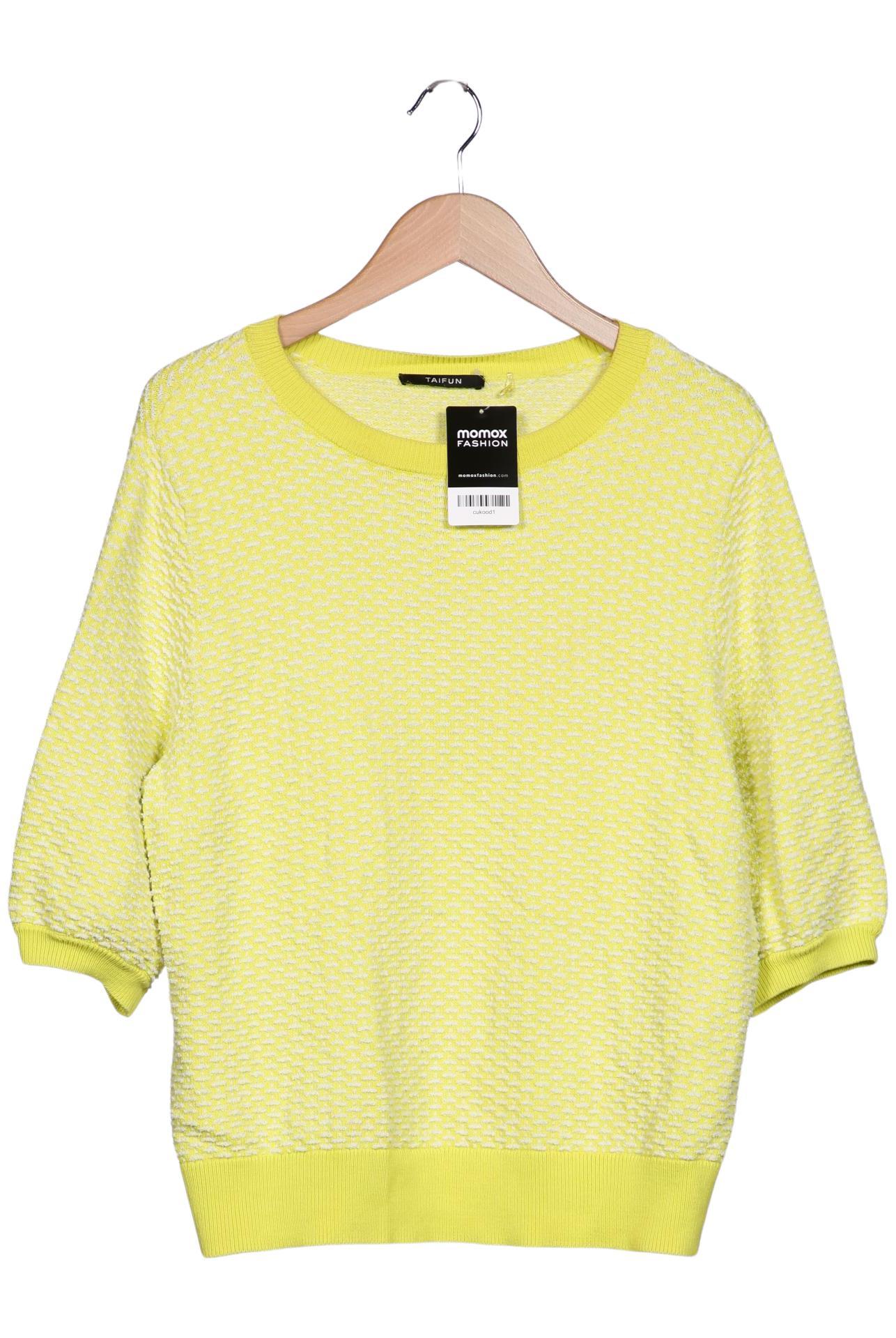

Taifun Damen Pullover, gelb, Gr. 44