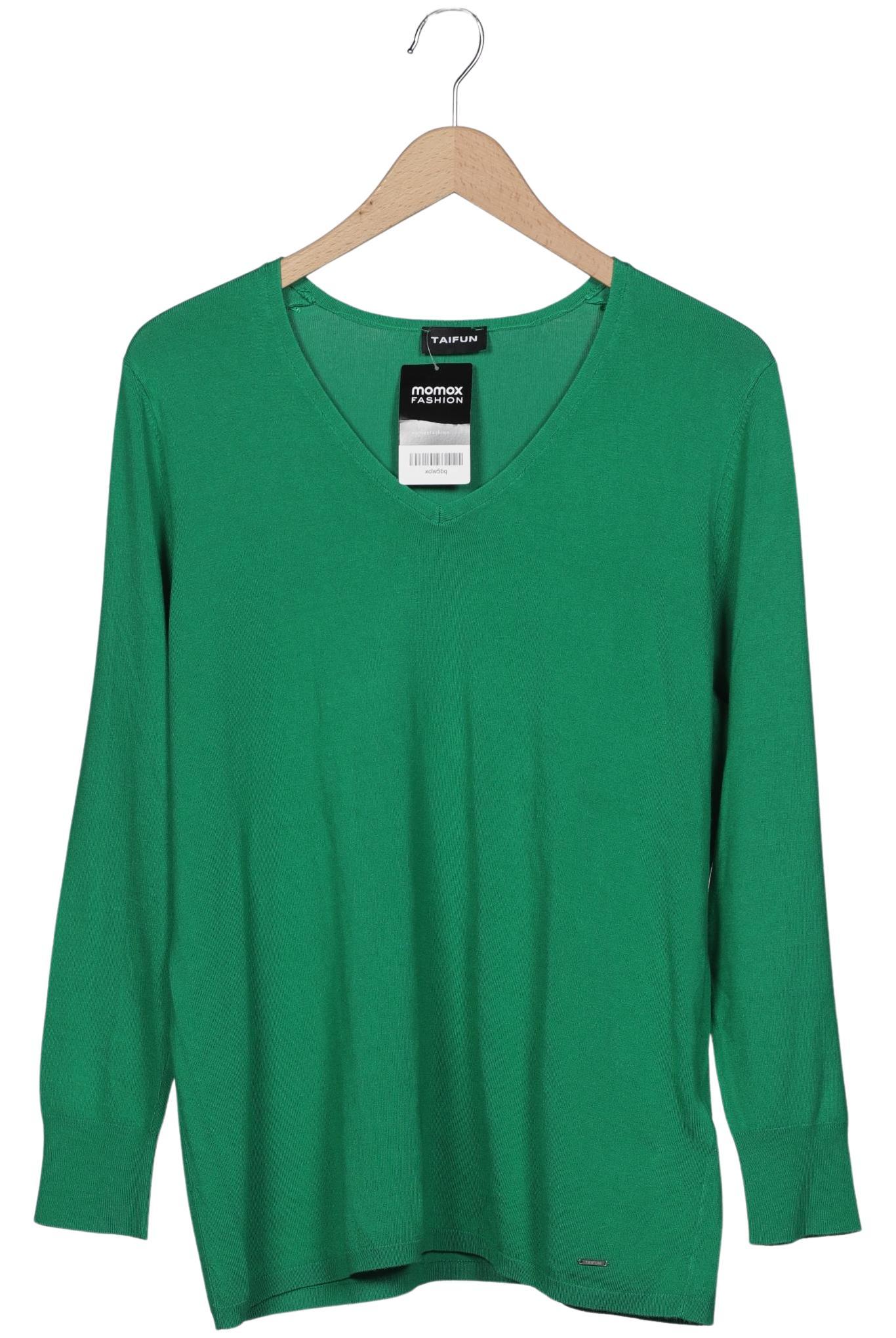 

Taifun Damen Pullover, grün, Gr. 44