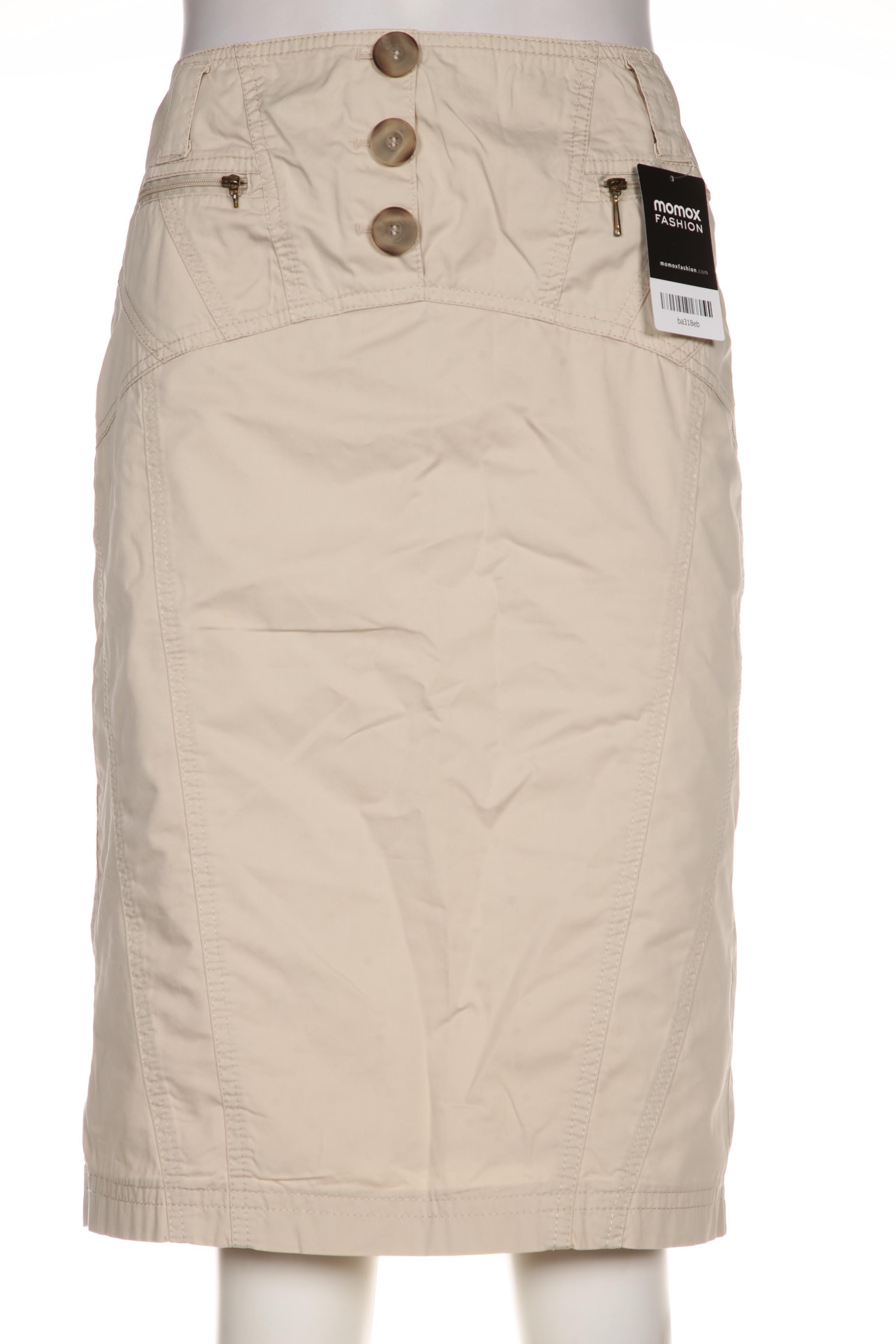 

Taifun Damen Rock, beige, Gr. 36