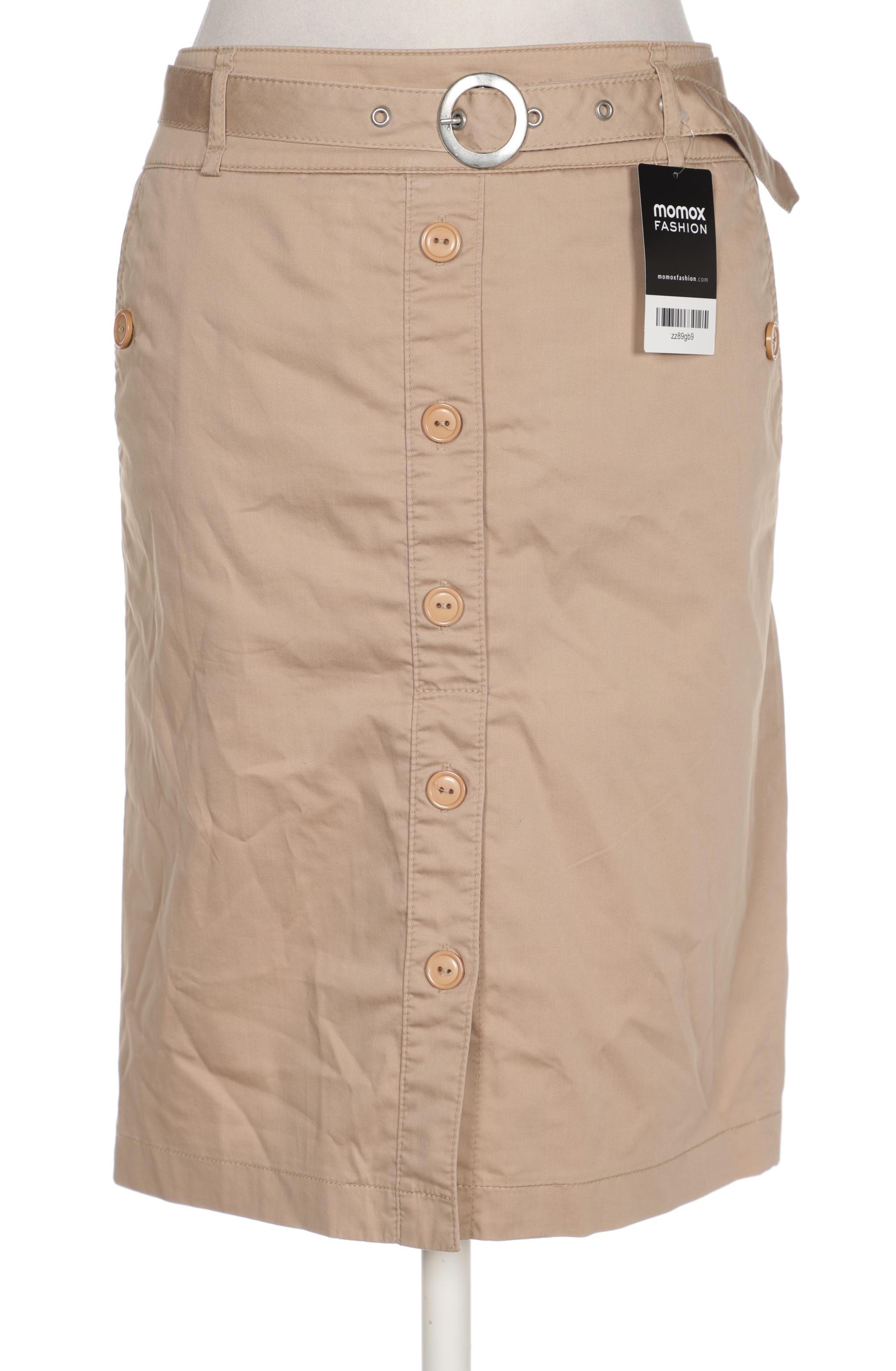 

Taifun Damen Rock, beige, Gr. 38