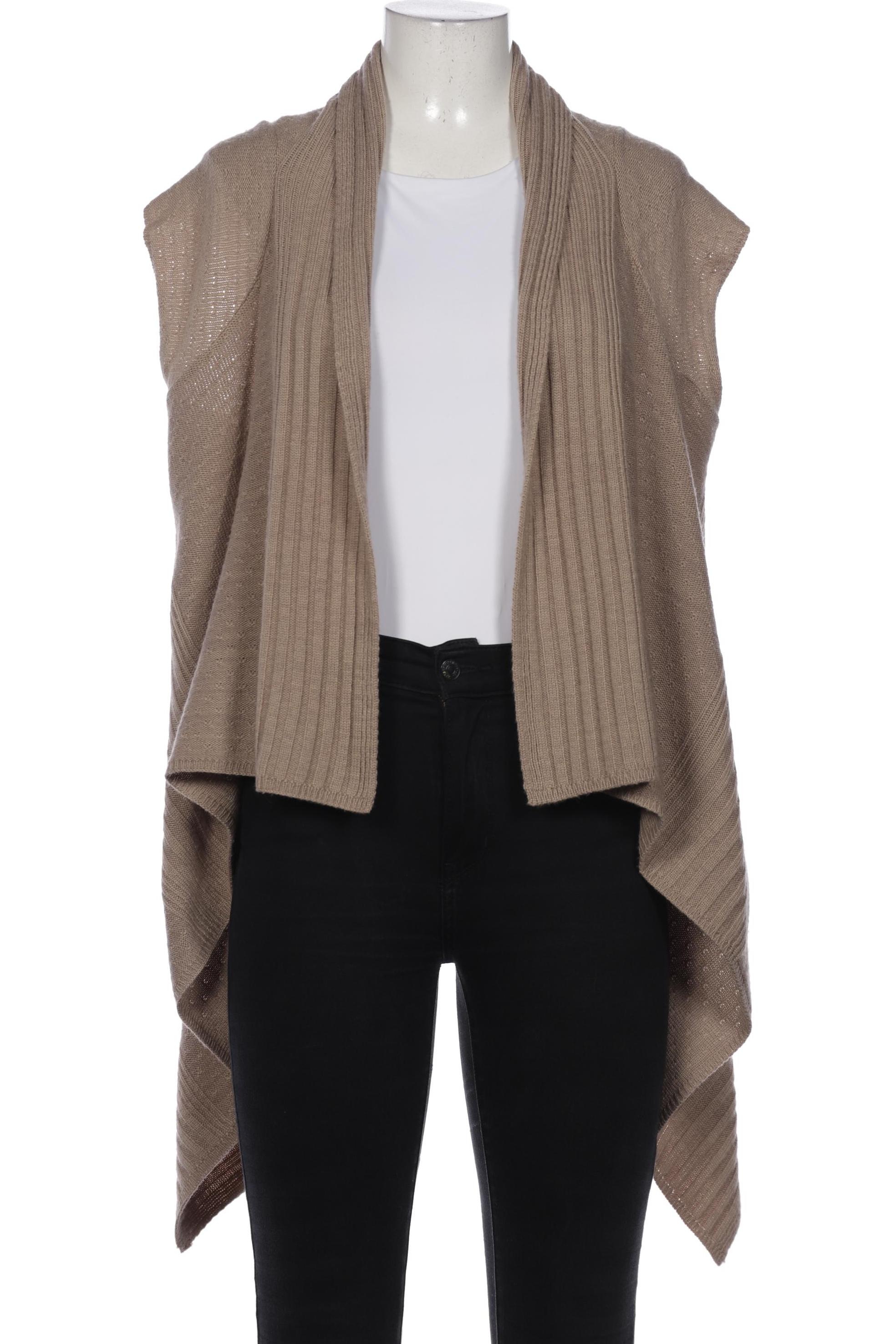 

Taifun Damen Strickjacke, beige, Gr. 42