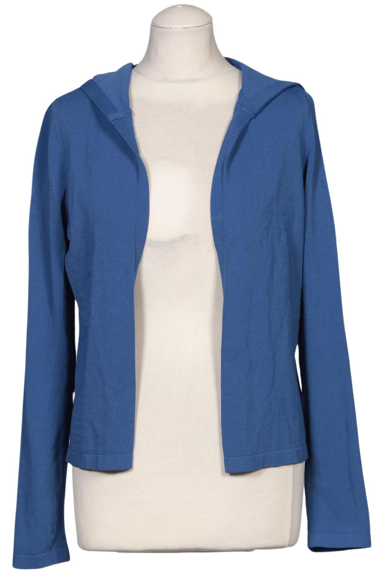 

Taifun Damen Strickjacke, blau, Gr. 38