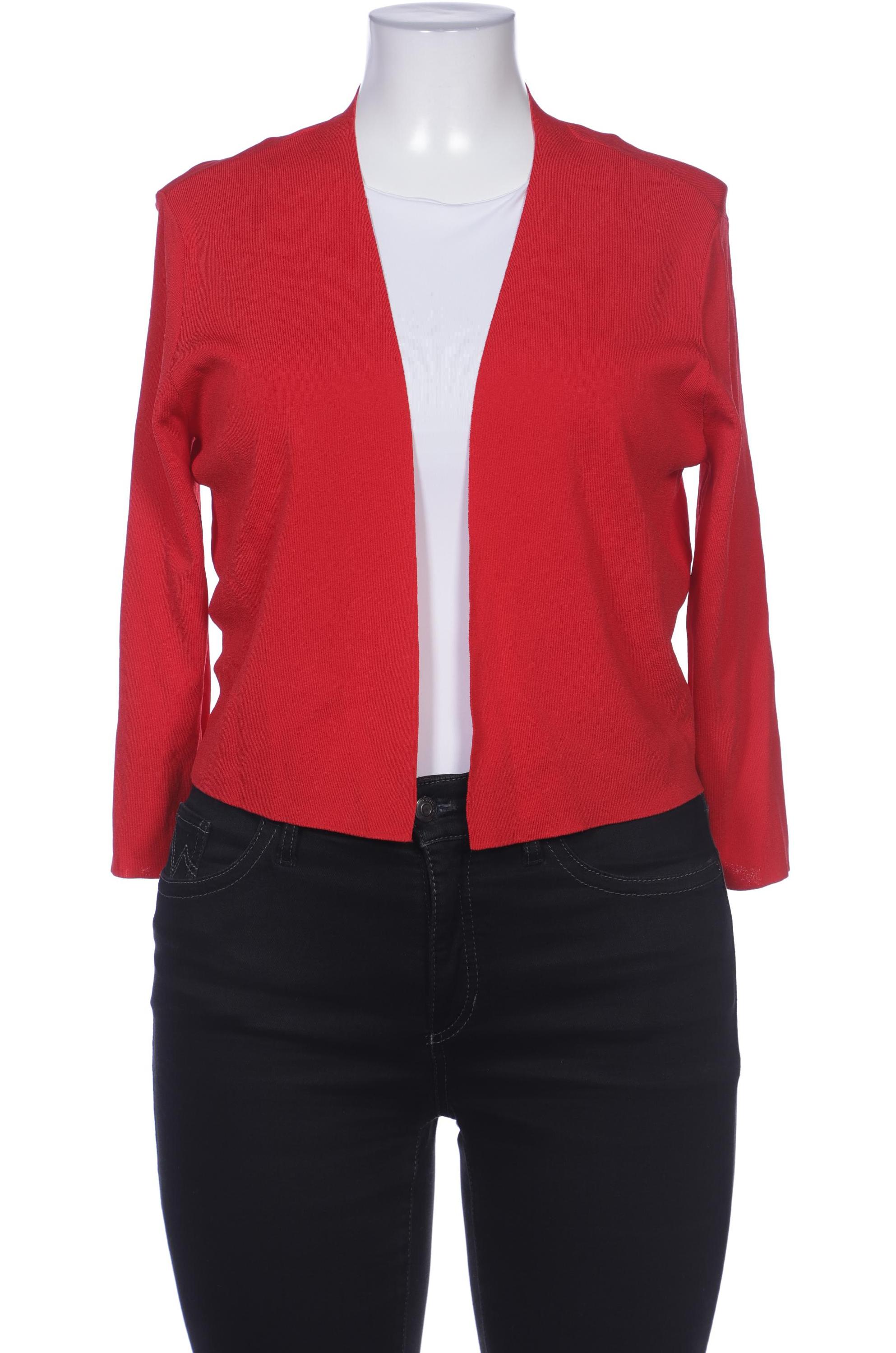 

Taifun Damen Strickjacke, rot, Gr. 44