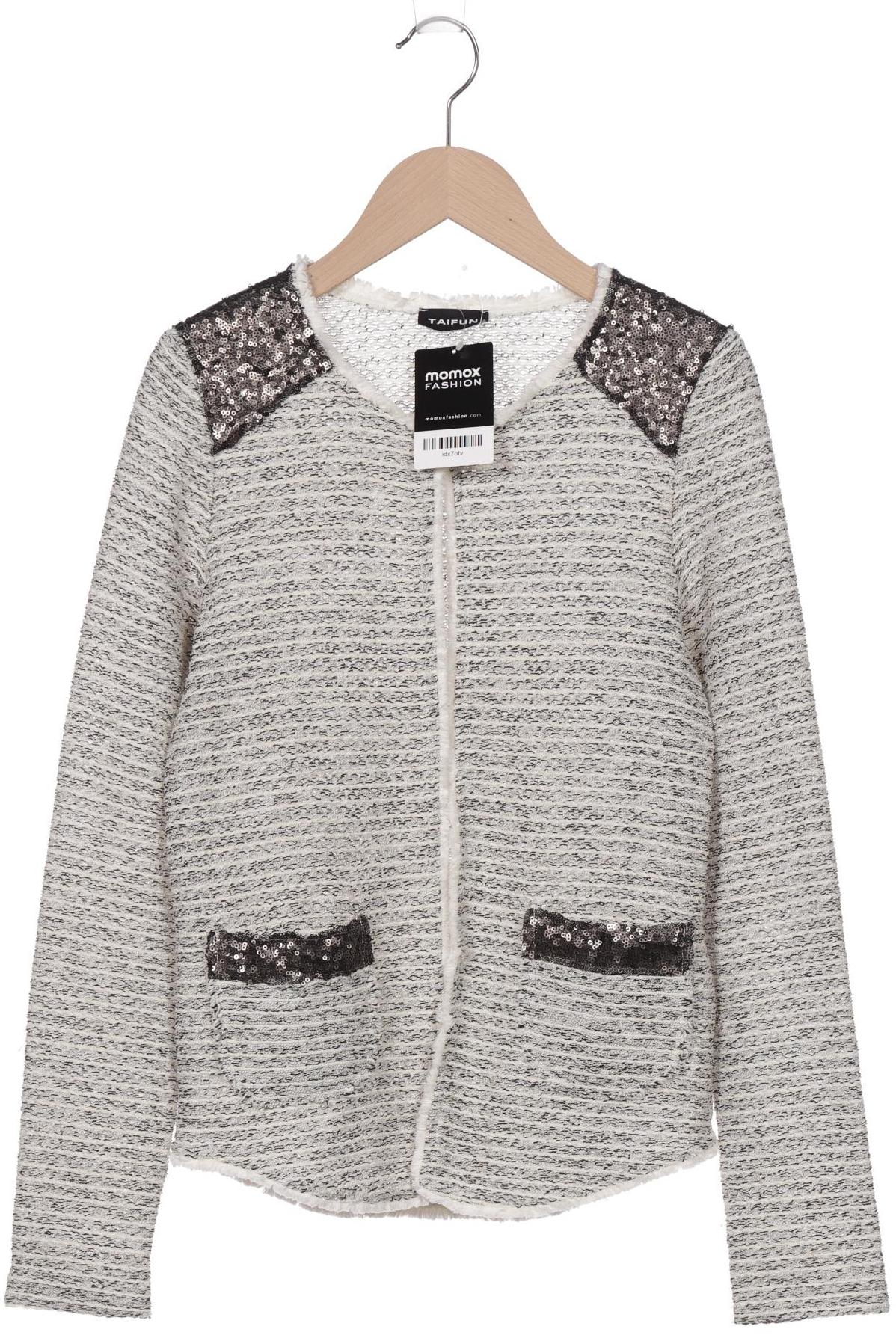 

Taifun Damen Strickjacke, beige, Gr. 36