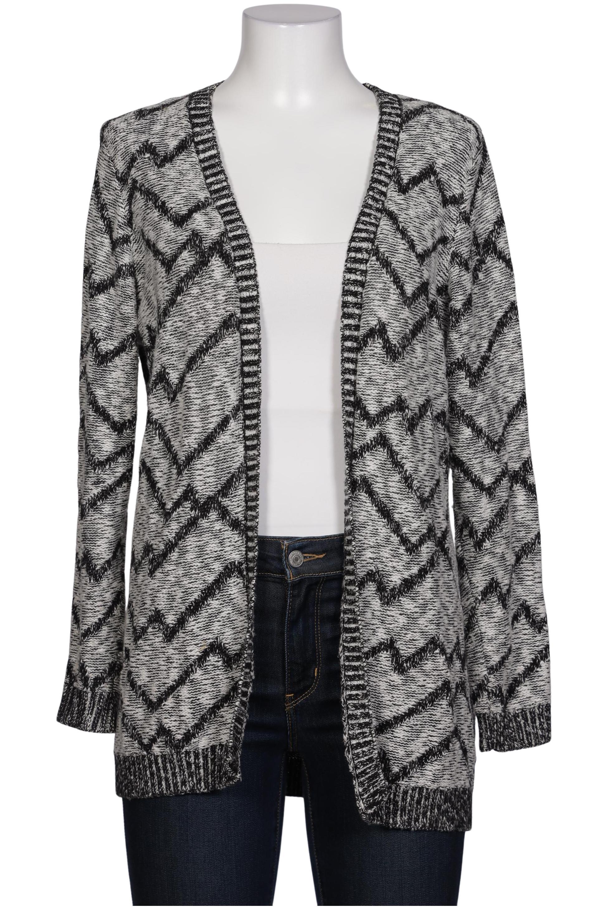 

Taifun Damen Strickjacke, grau, Gr. 40