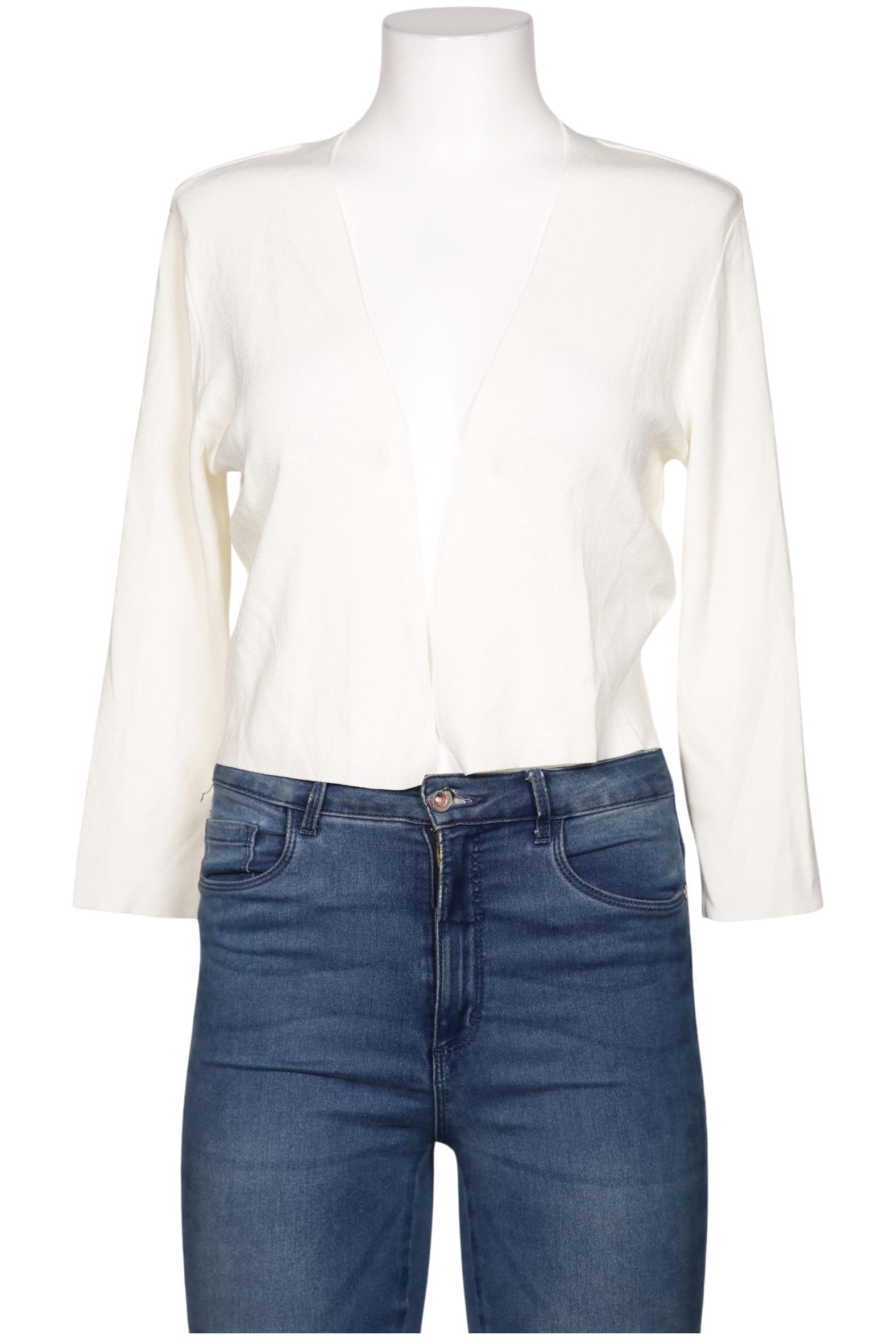 

Taifun Damen Strickjacke, cremeweiß, Gr. 40