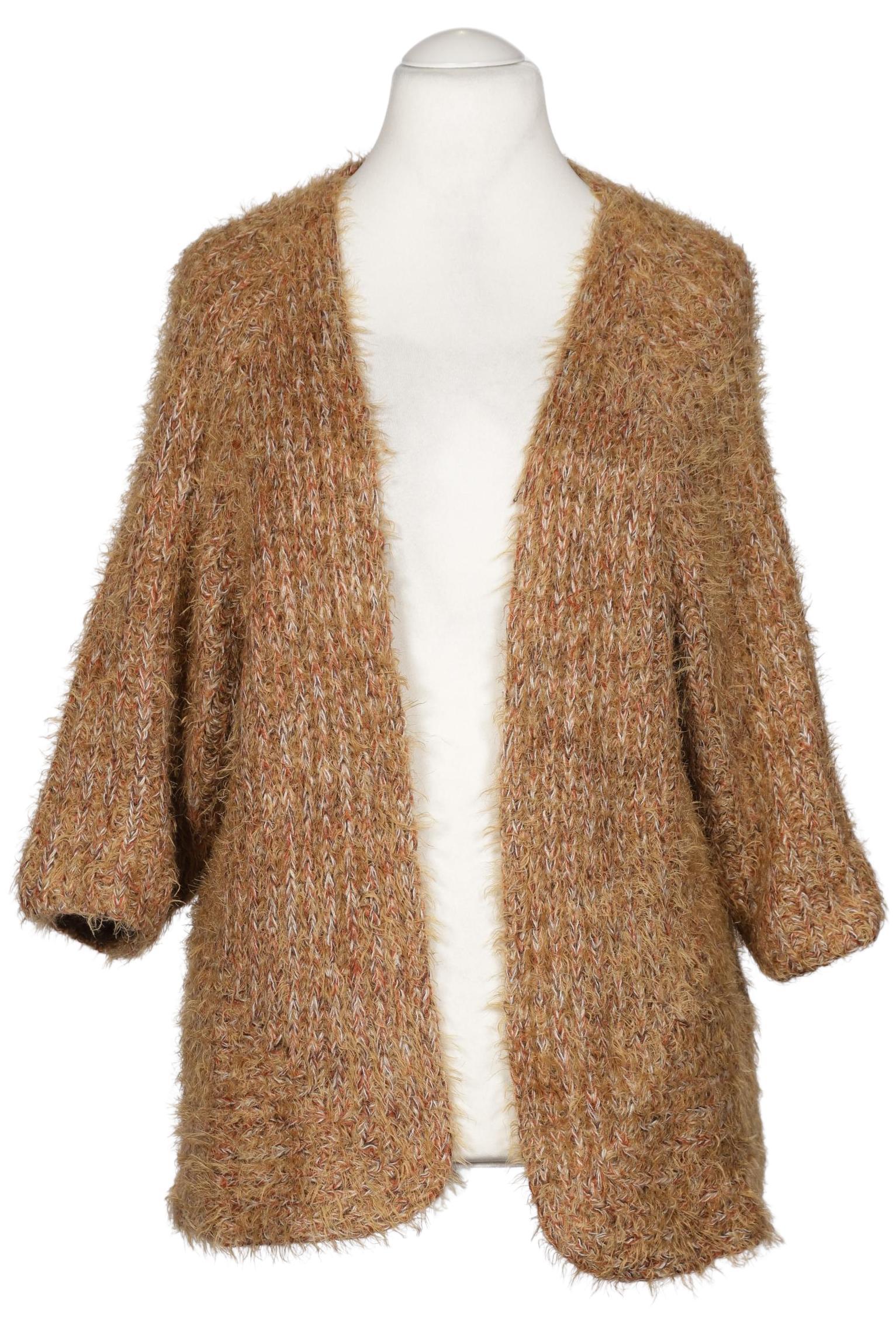 

Taifun Damen Strickjacke, braun, Gr. 44