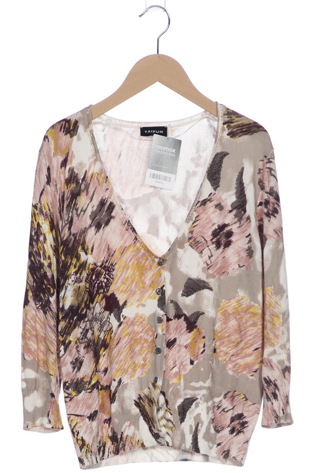 

Taifun Damen Strickjacke, mehrfarbig, Gr. 38