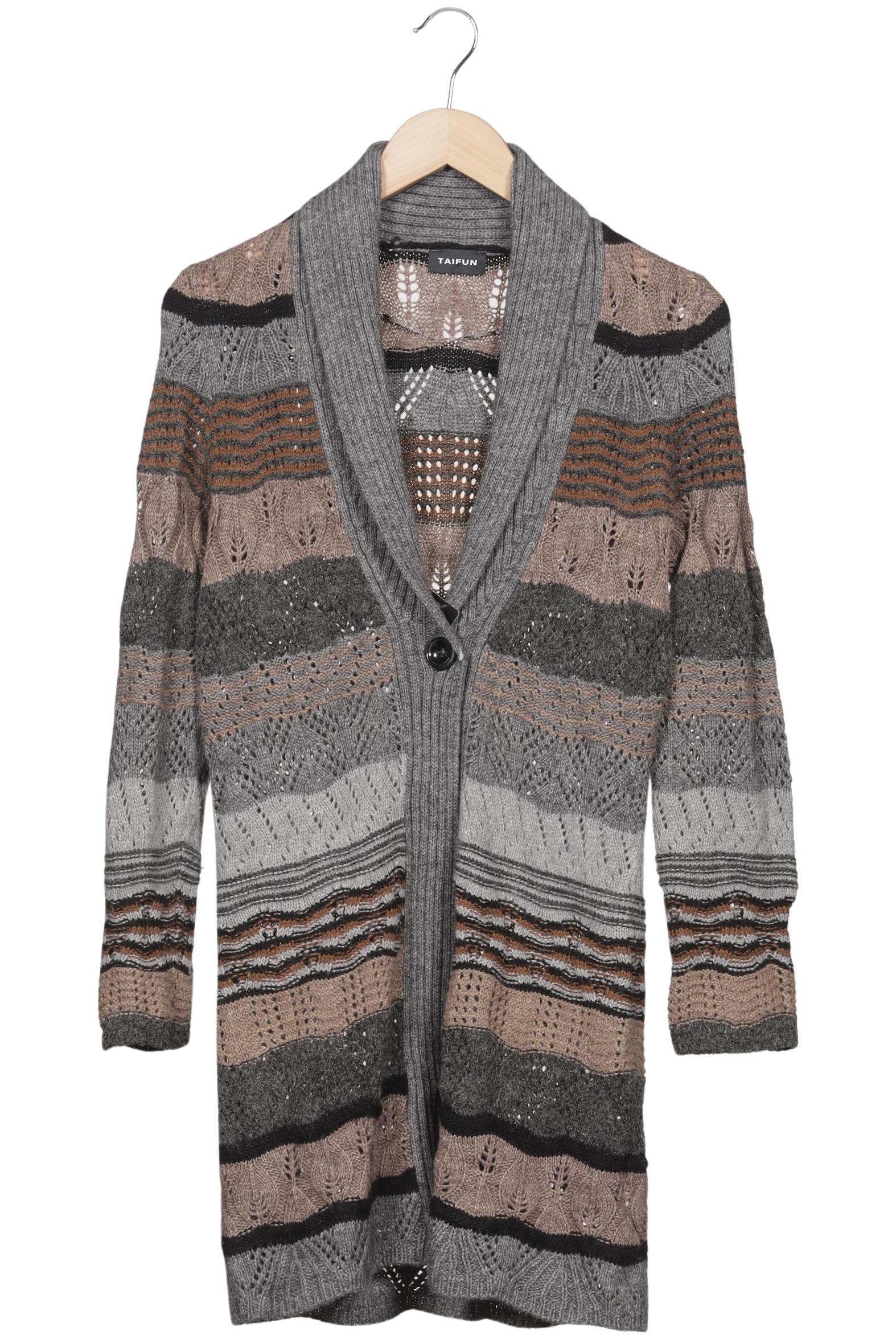 

Taifun Damen Strickjacke, mehrfarbig, Gr. 34