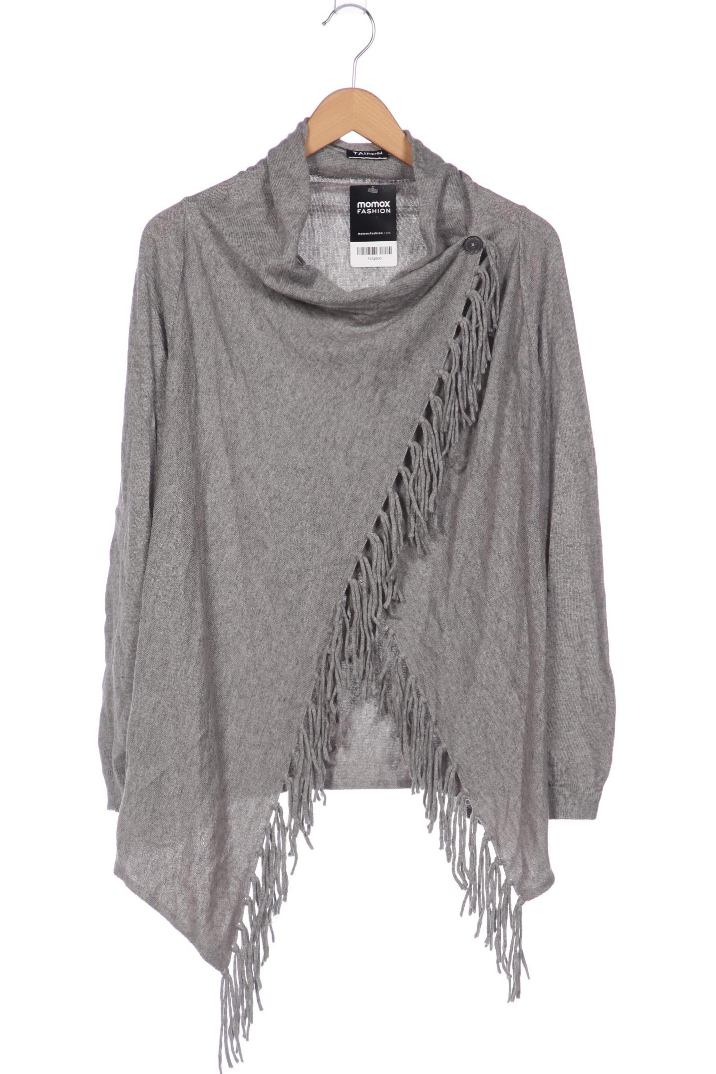 

Taifun Damen Strickjacke, grau, Gr. 36