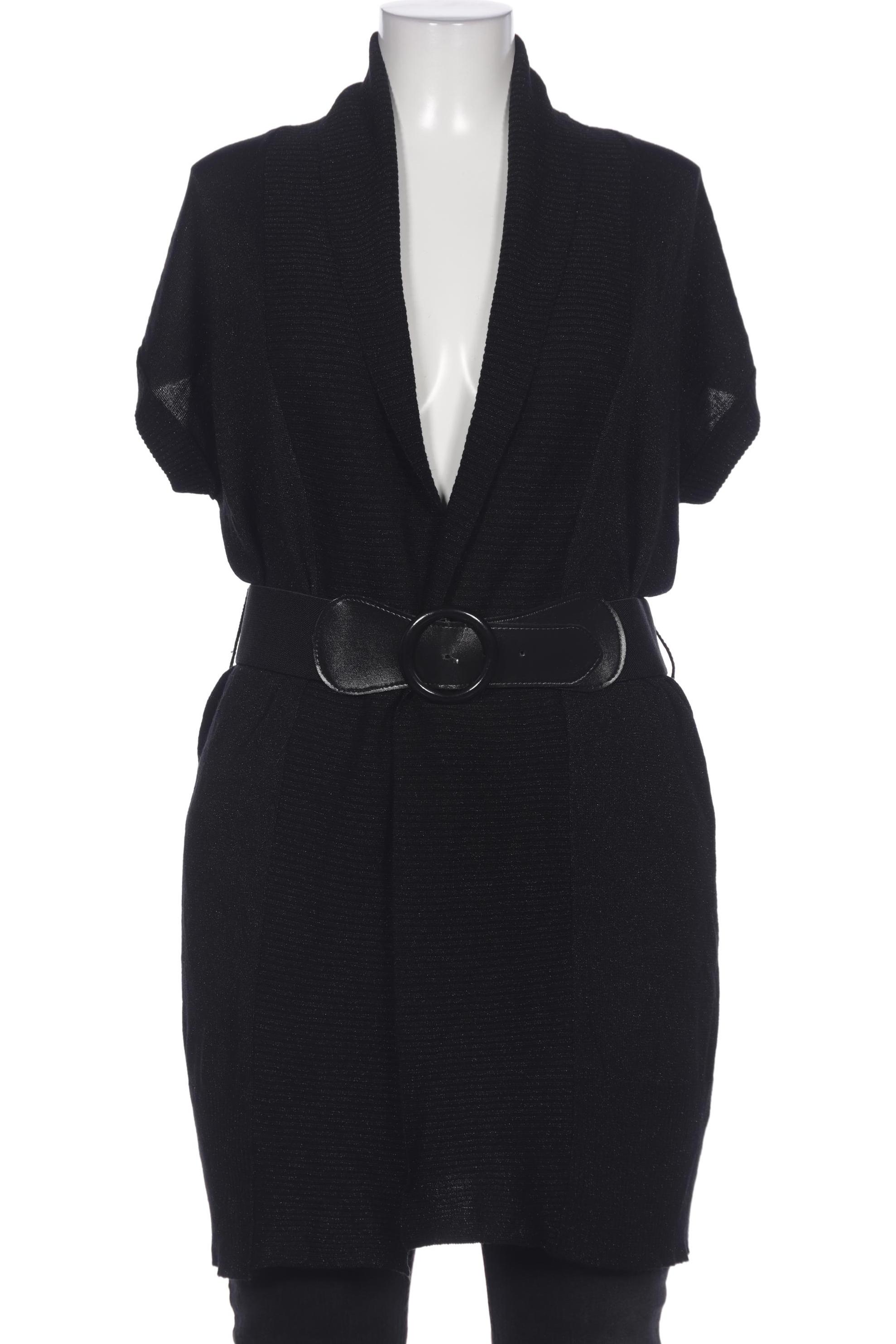 

TAIFUN Damen Strickjacke, schwarz