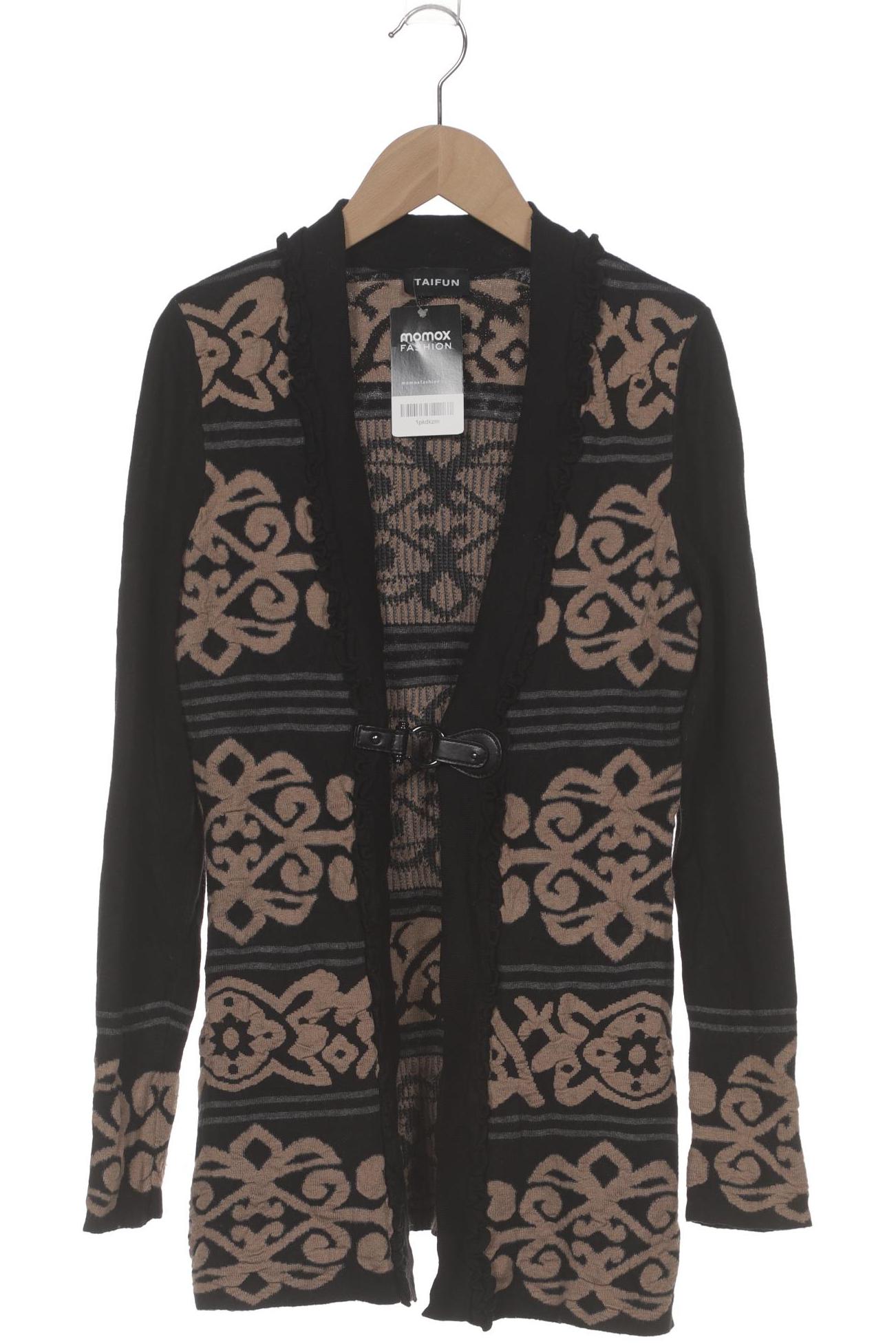 

Taifun Damen Strickjacke, schwarz, Gr. 36