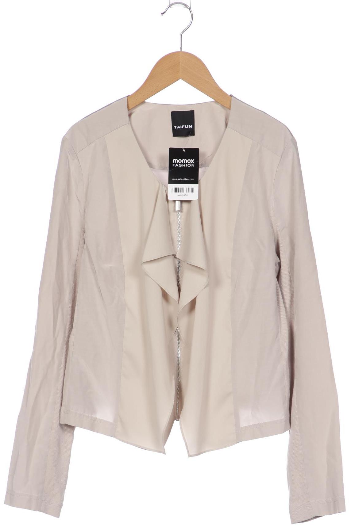 

Taifun Damen Strickjacke, grau, Gr. 40