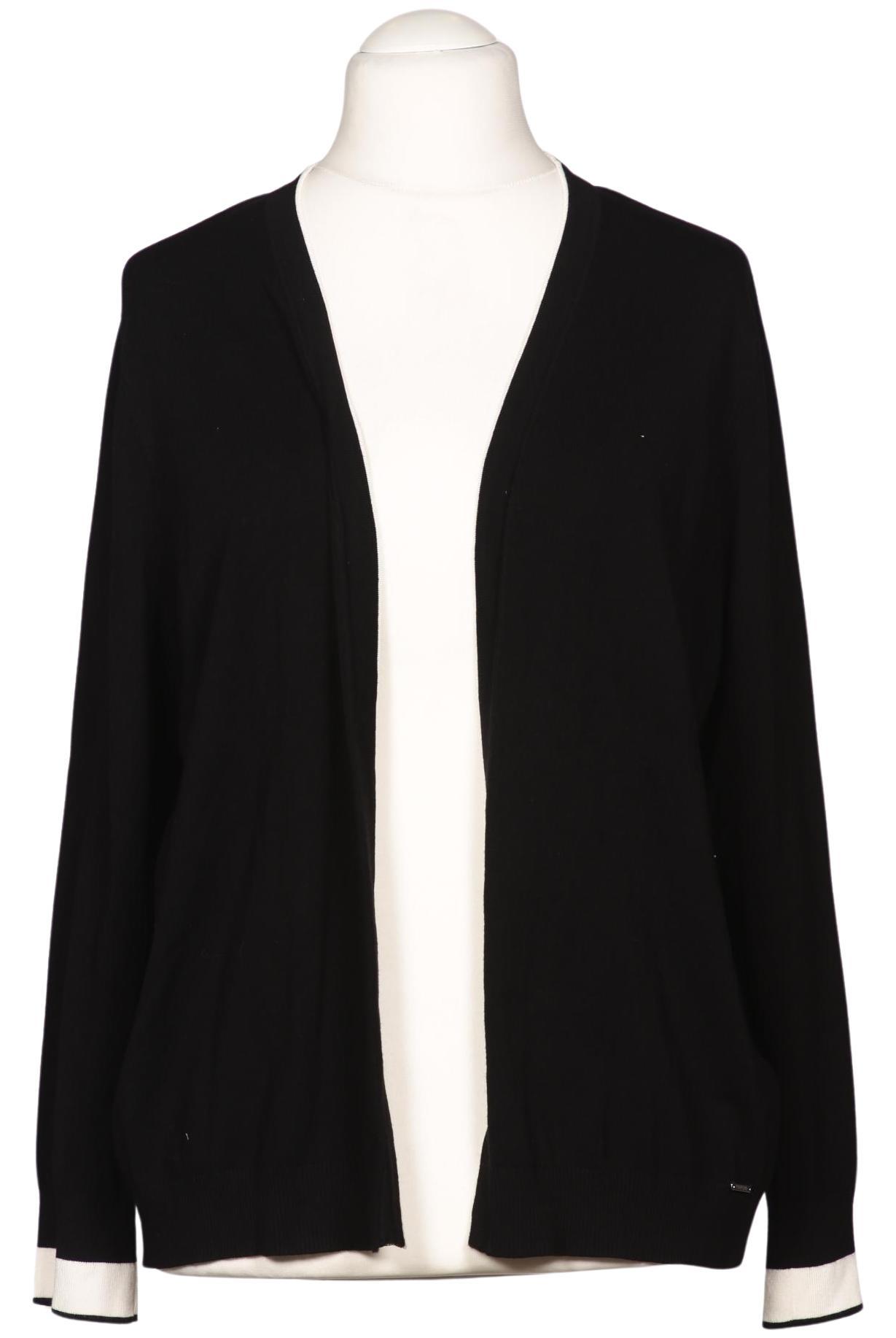 

Taifun Damen Strickjacke, schwarz, Gr. 44