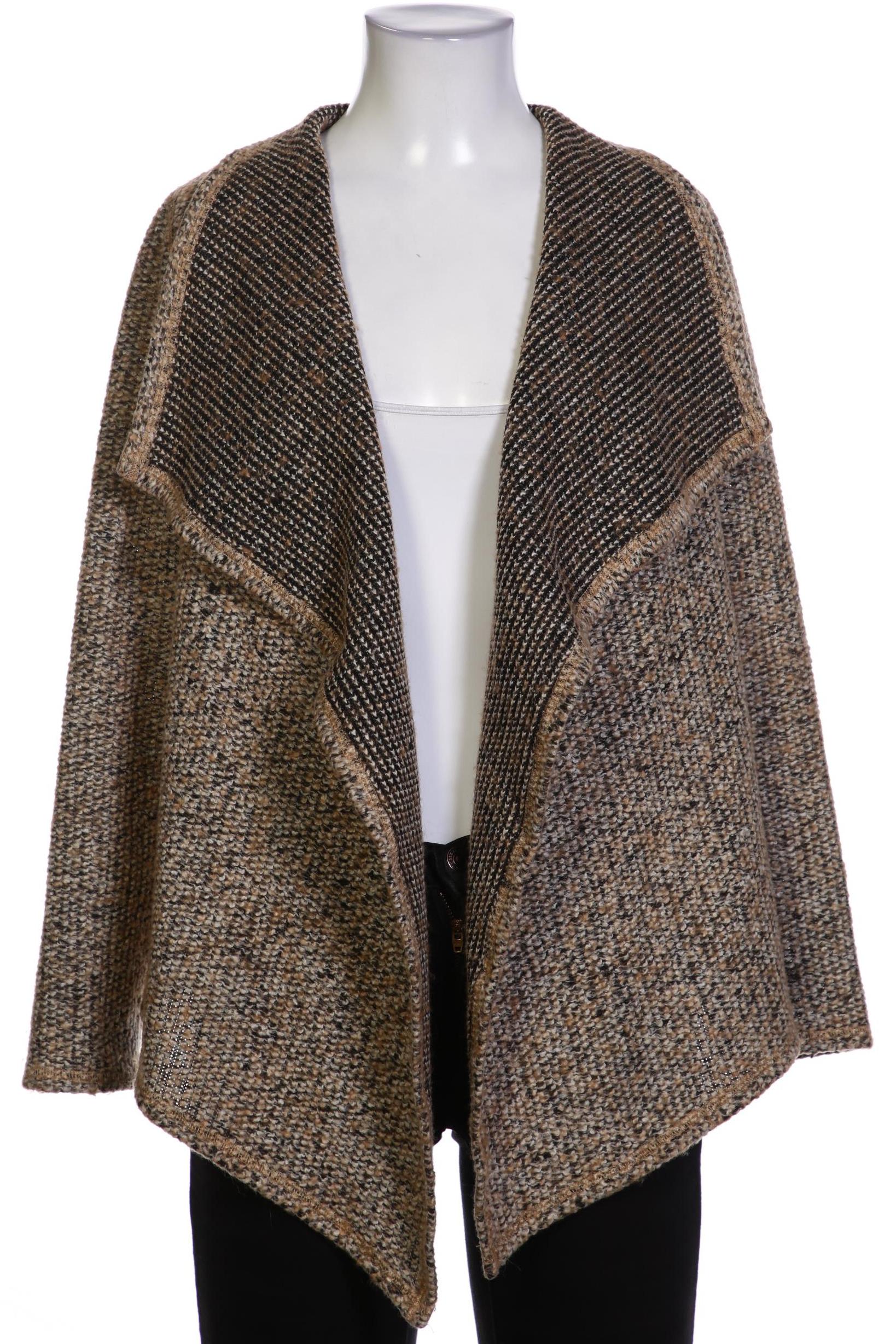 

Taifun Damen Strickjacke, beige, Gr. 36