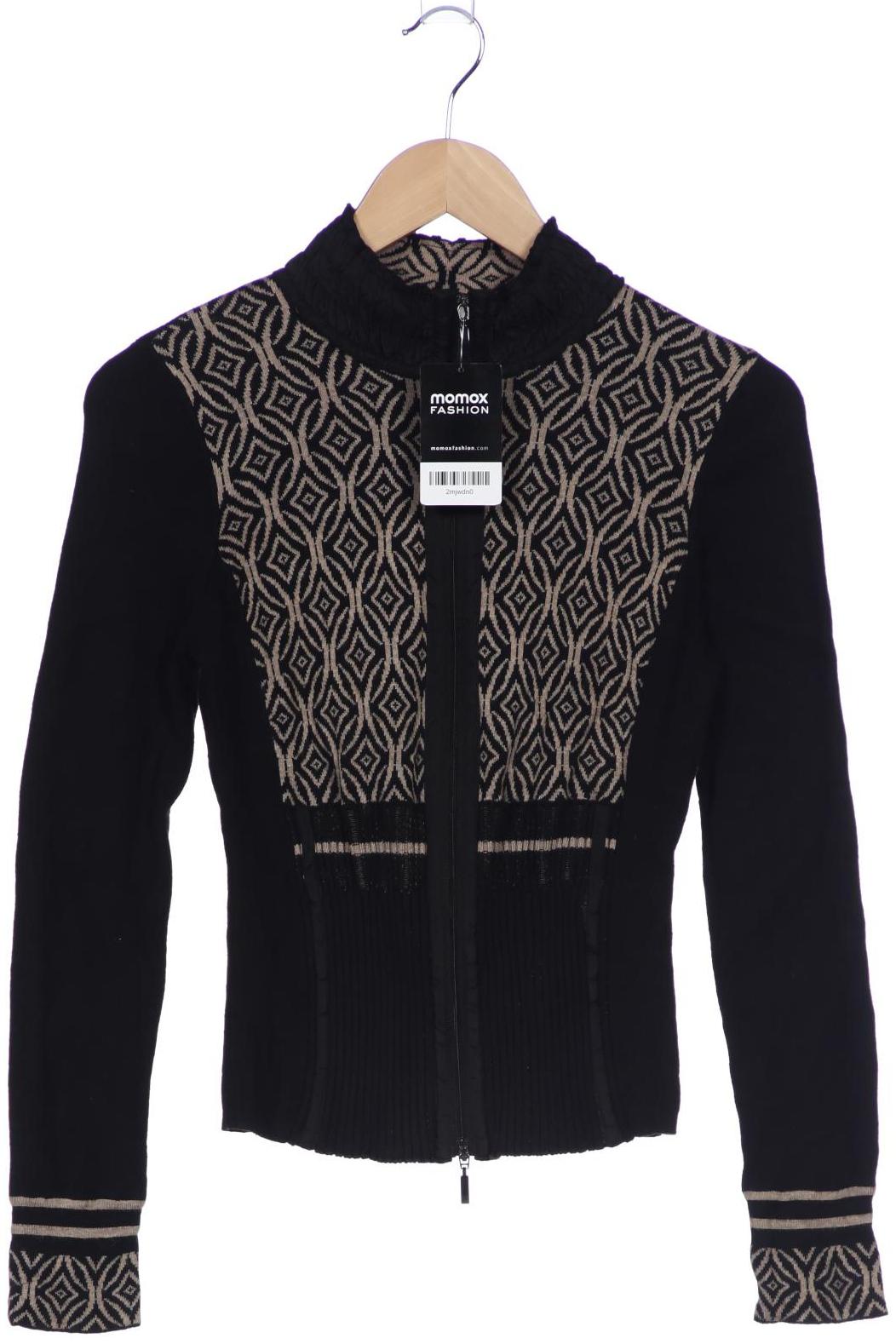 

Taifun Damen Strickjacke, schwarz, Gr. 36