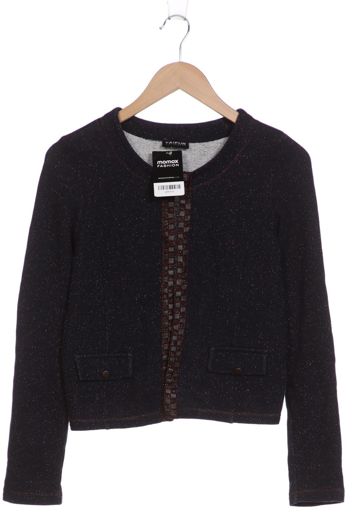 

Taifun Damen Strickjacke, marineblau, Gr. 36