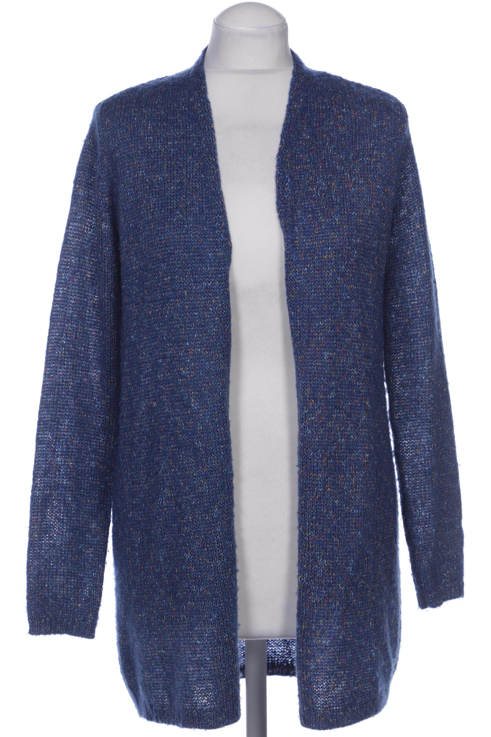 

Taifun Damen Strickjacke, blau, Gr. 38