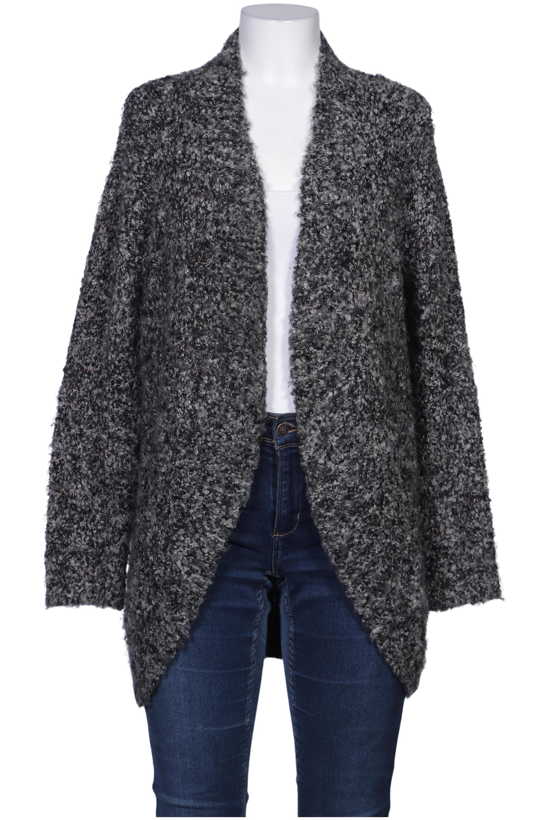 

Taifun Damen Strickjacke, grau, Gr. 42