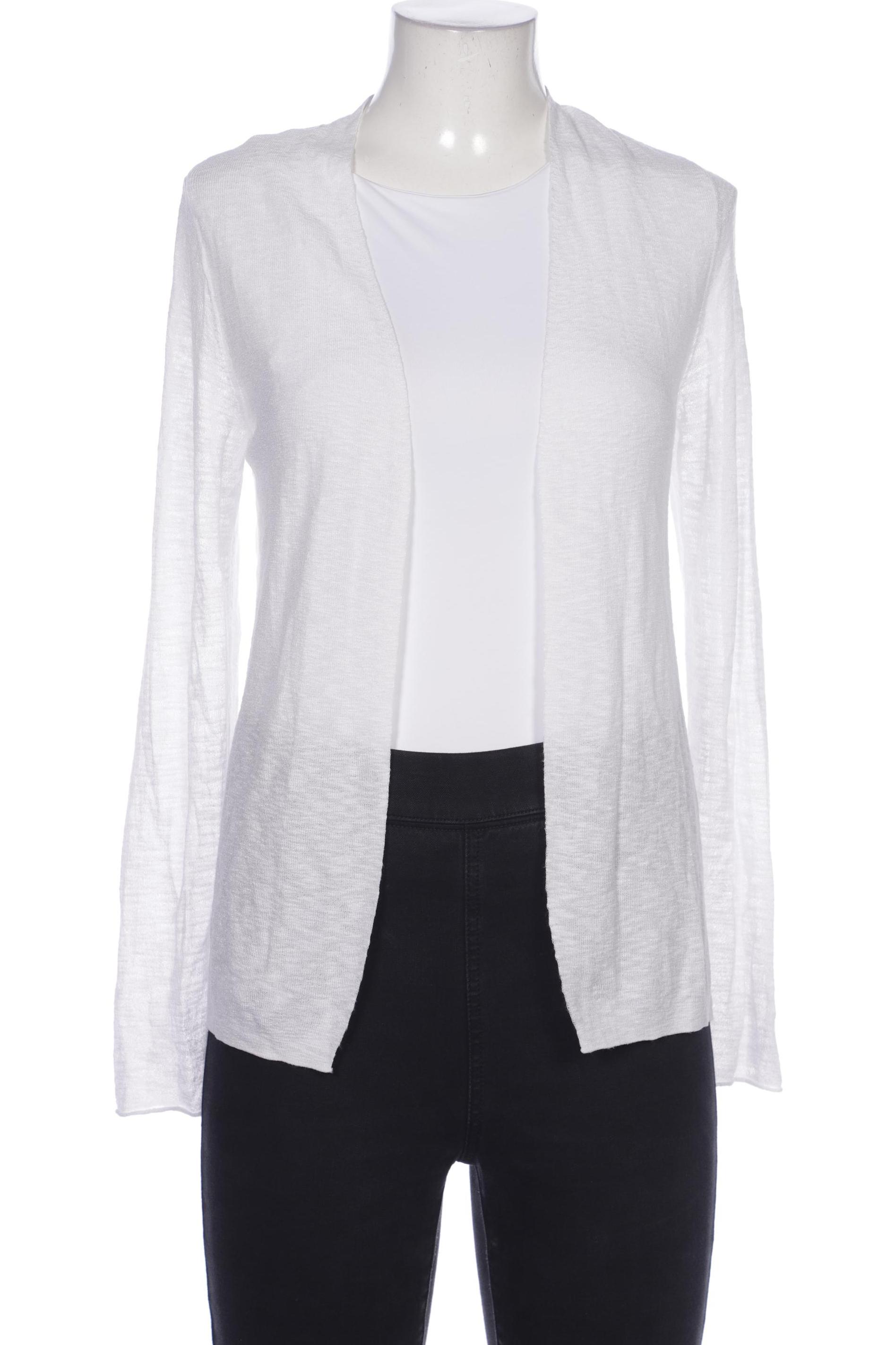 

Taifun Damen Strickjacke, weiß, Gr. 38