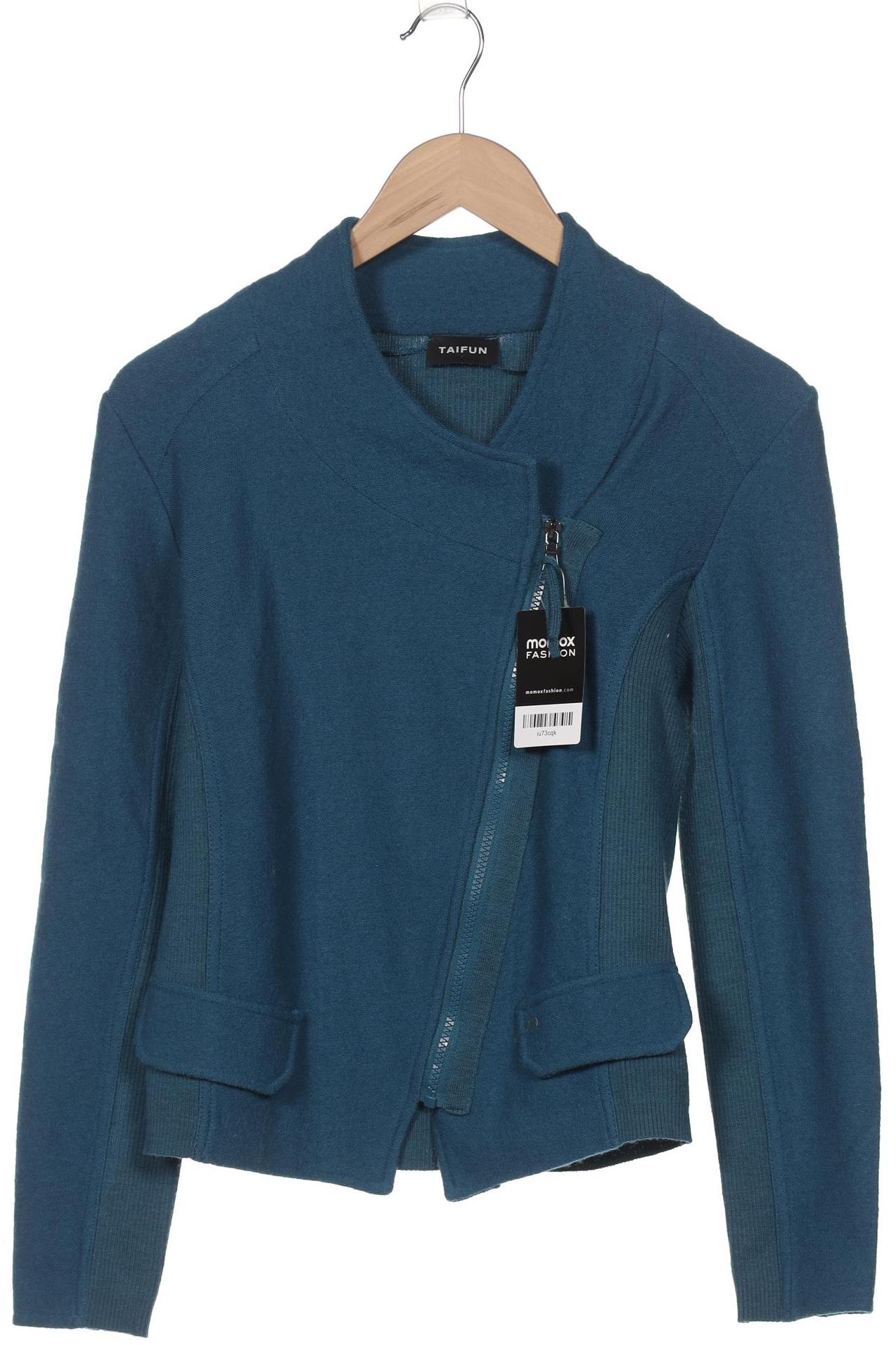 

Taifun Damen Strickjacke, marineblau, Gr. 36