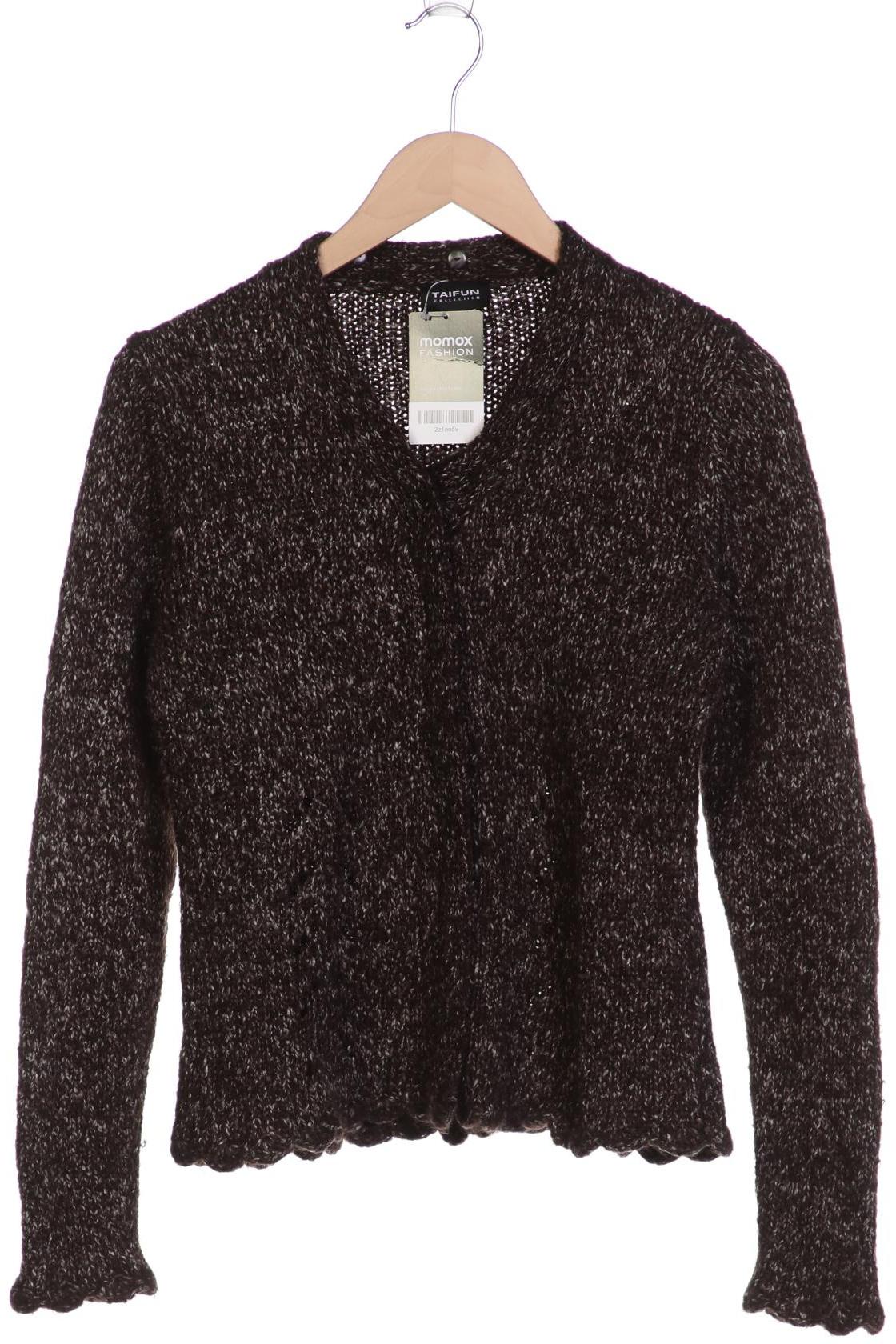 

Taifun Damen Strickjacke, braun, Gr. 36