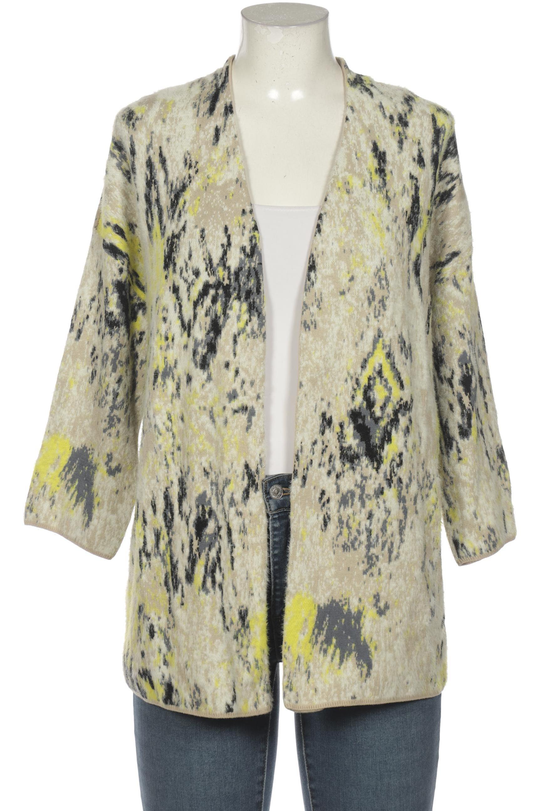 

Taifun Damen Strickjacke, beige, Gr. 38
