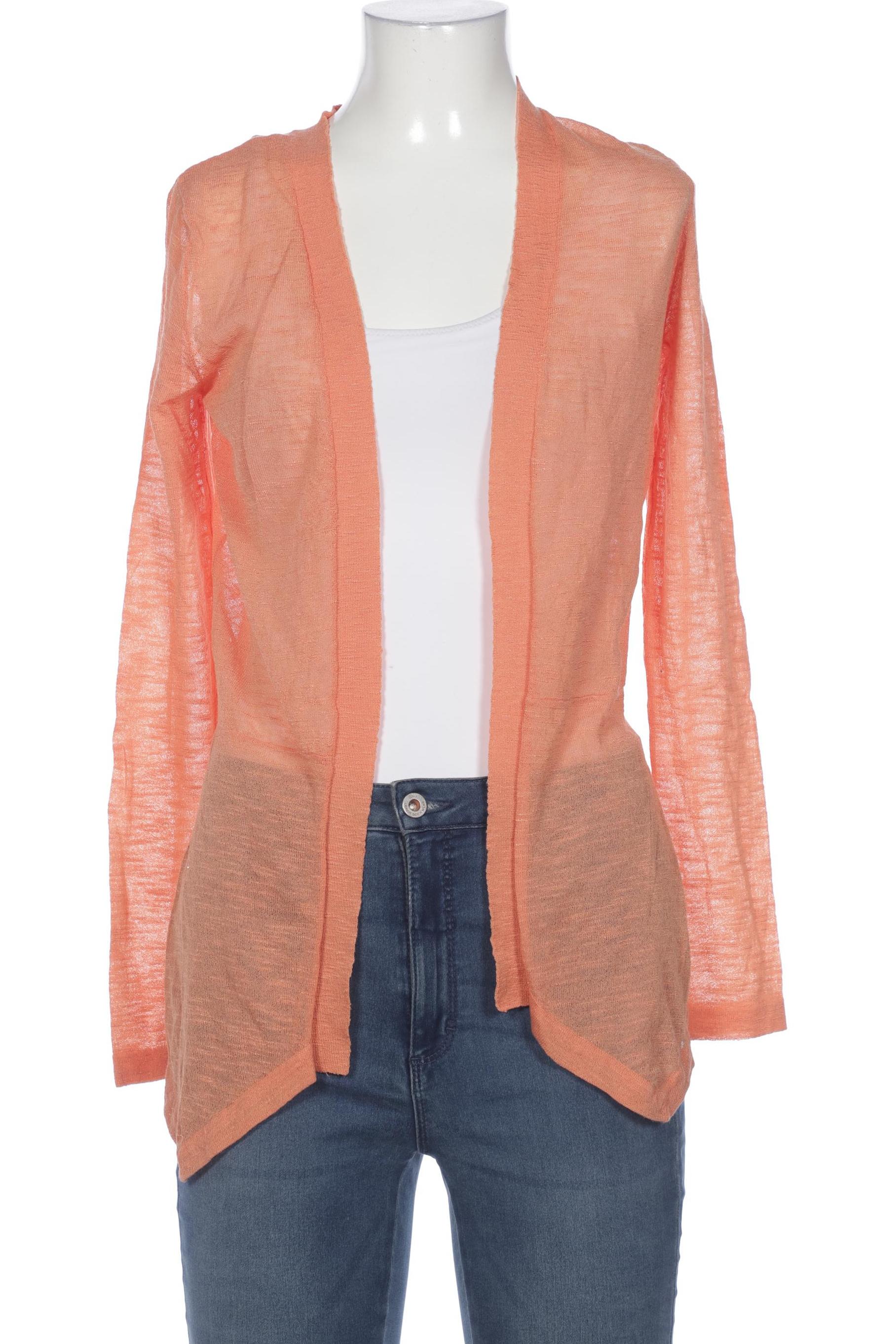 

Taifun Damen Strickjacke, orange, Gr. 36