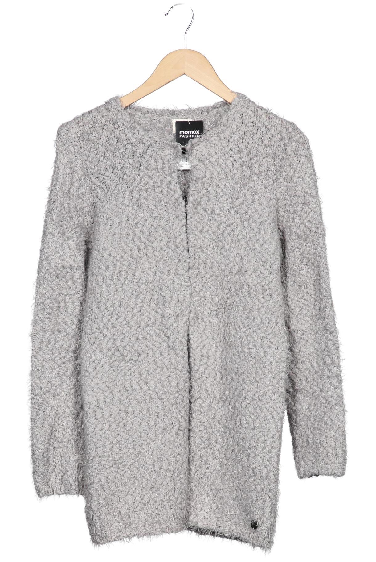 

Taifun Damen Strickjacke, grau, Gr. 36