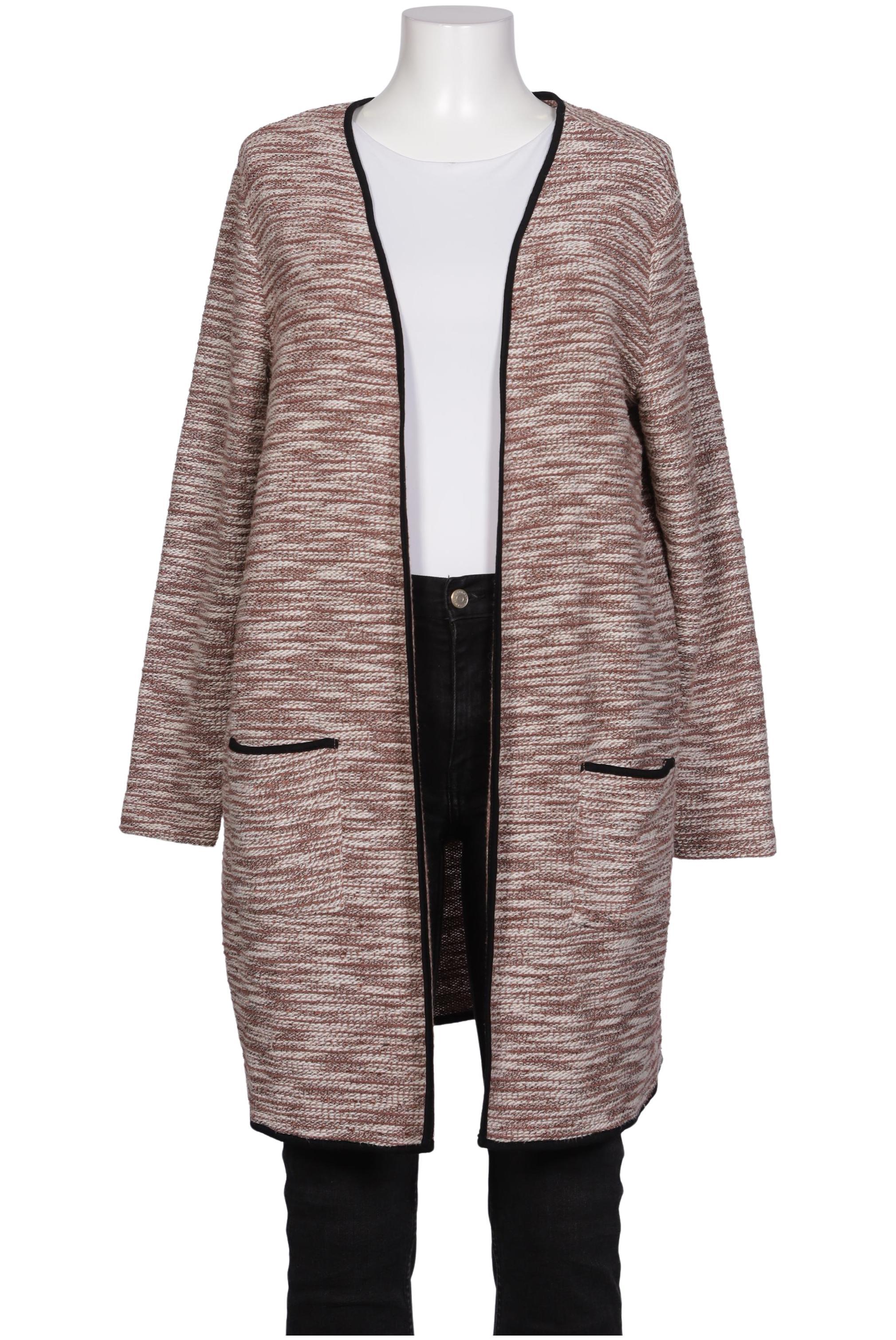 

Taifun Damen Strickjacke, braun, Gr. 44
