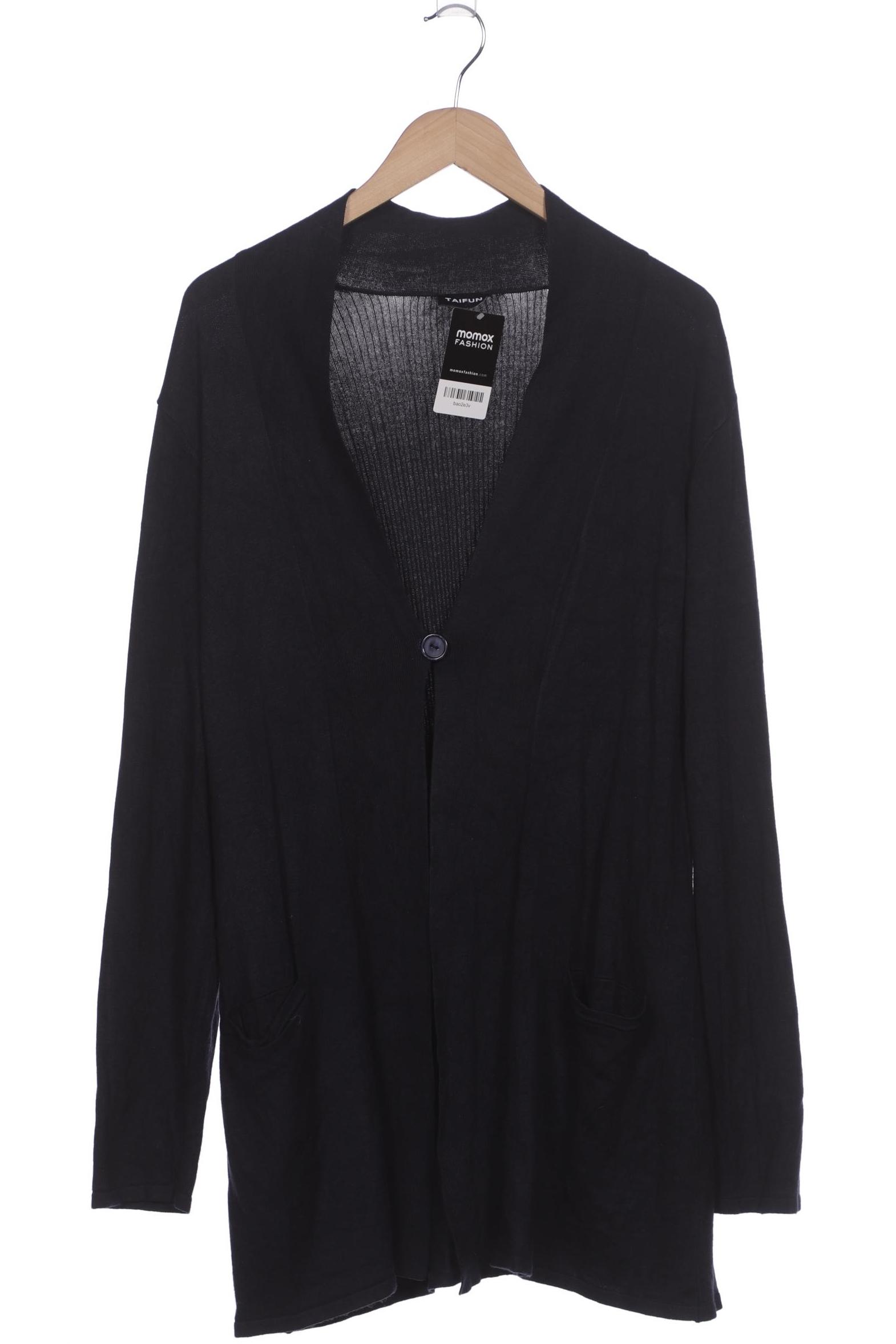 

Taifun Damen Strickjacke, marineblau, Gr. 44