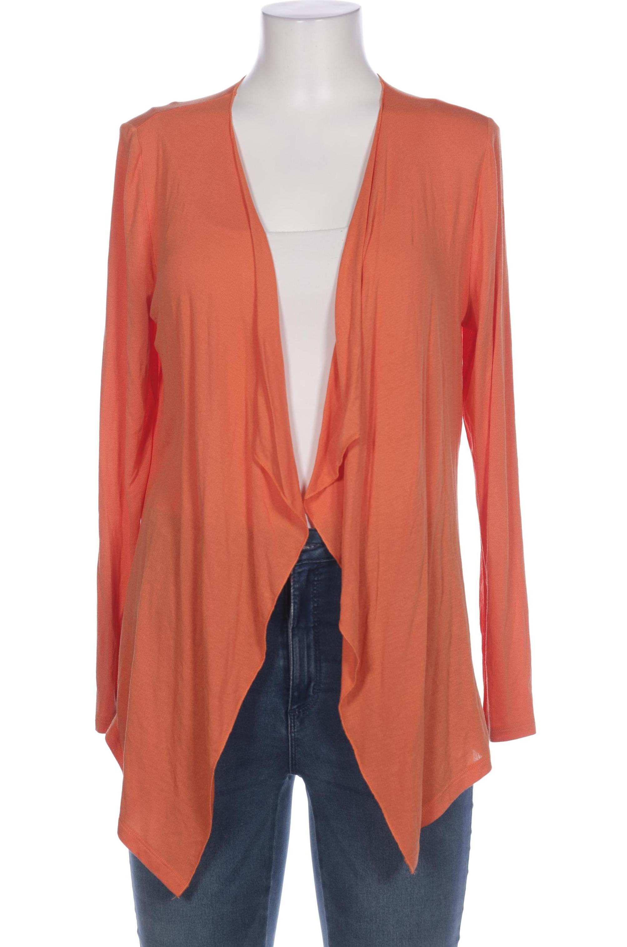 

Taifun Damen Strickjacke, orange, Gr. 38