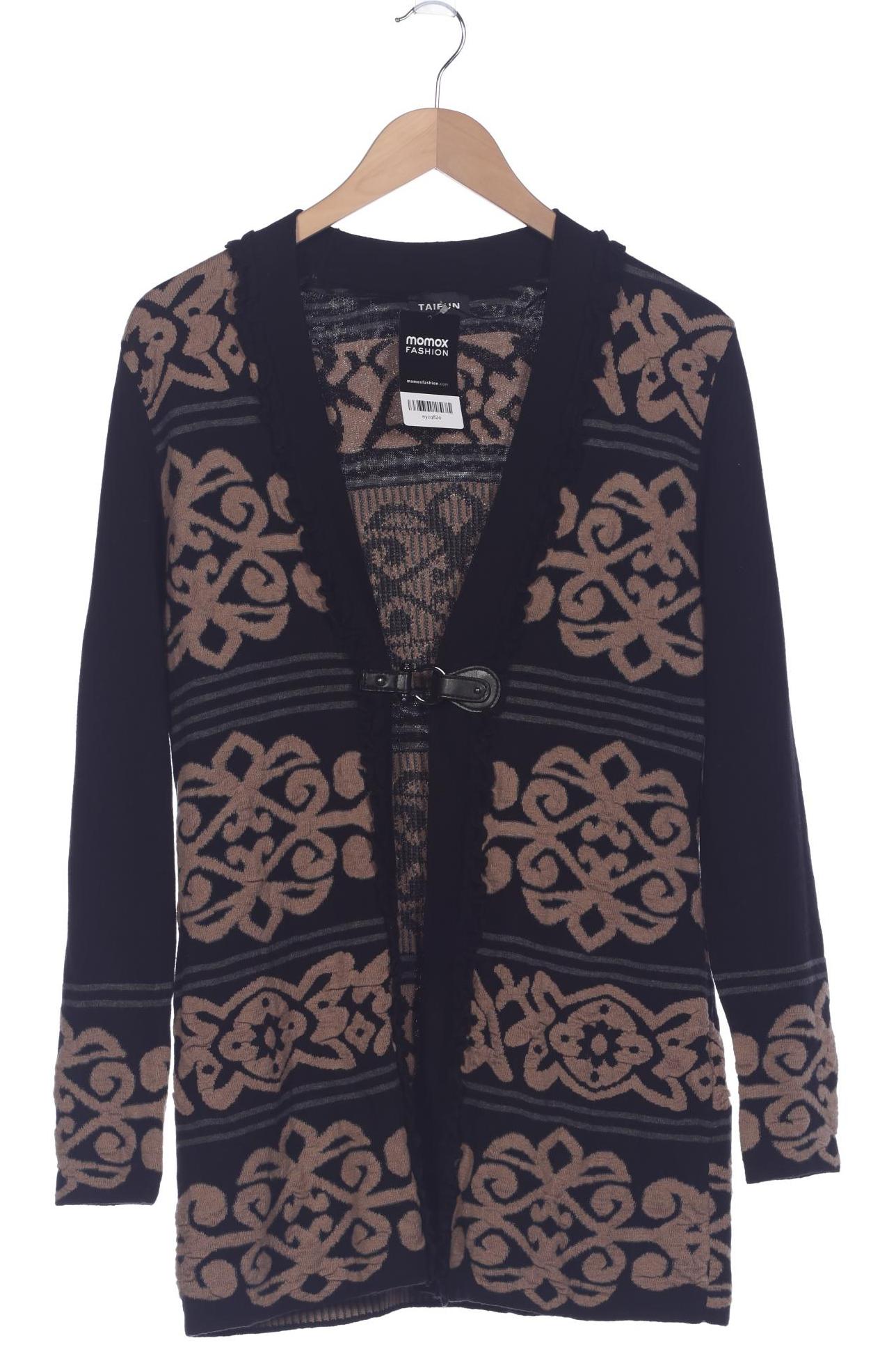 

Taifun Damen Strickjacke, schwarz, Gr. 40