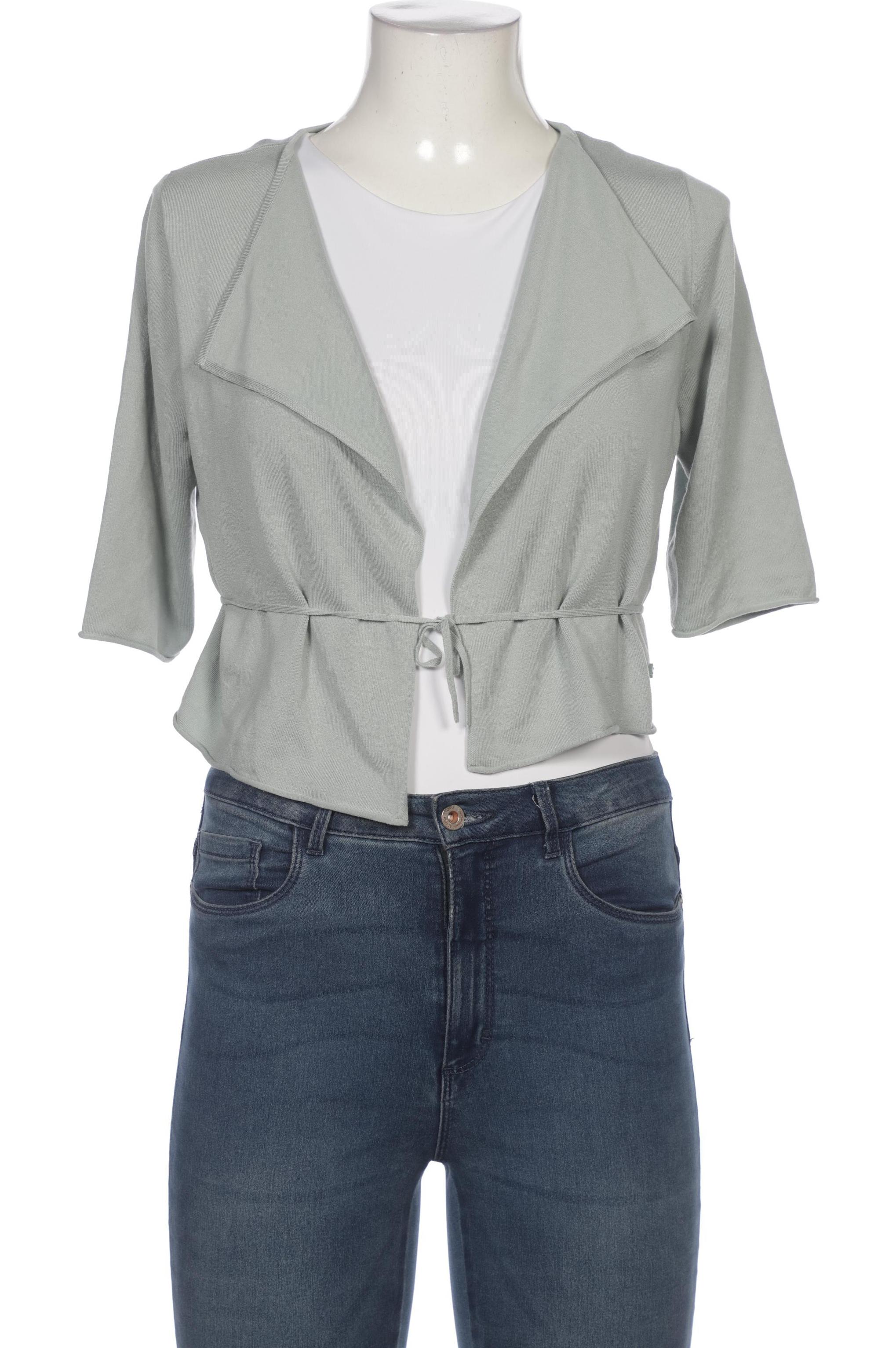 

Taifun Damen Strickjacke, hellgrün, Gr. 38