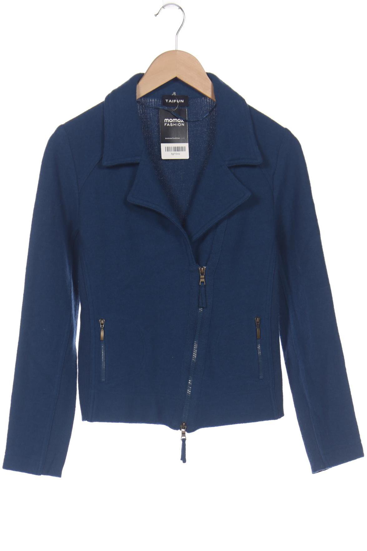 

Taifun Damen Strickjacke, türkis, Gr. 42