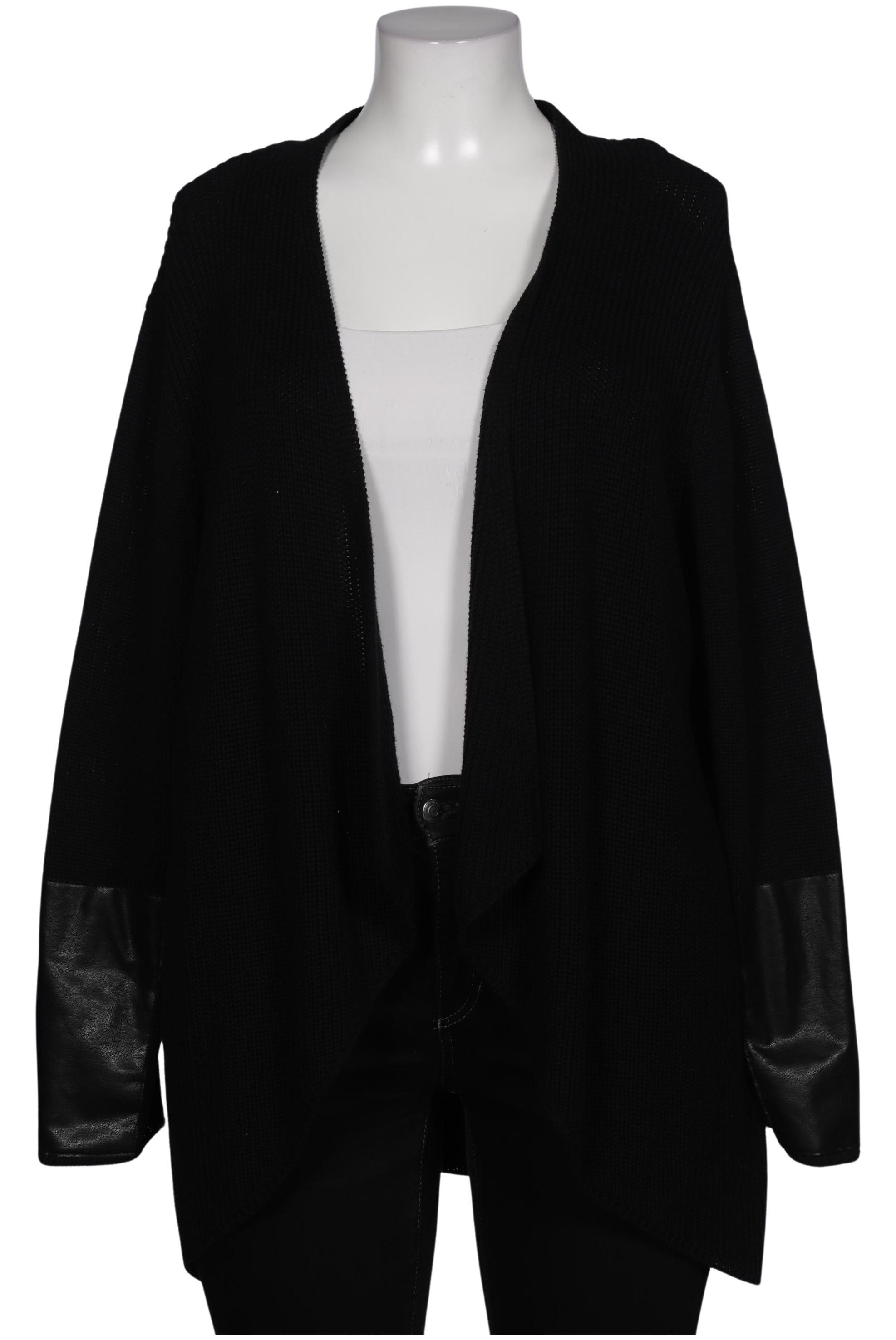 

Taifun Damen Strickjacke, schwarz, Gr. 46
