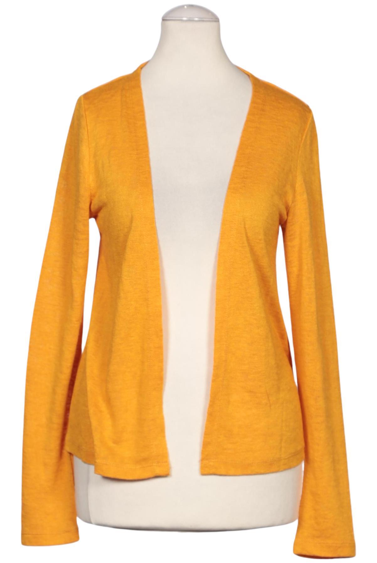 

Taifun Damen Strickjacke, gelb, Gr. 36