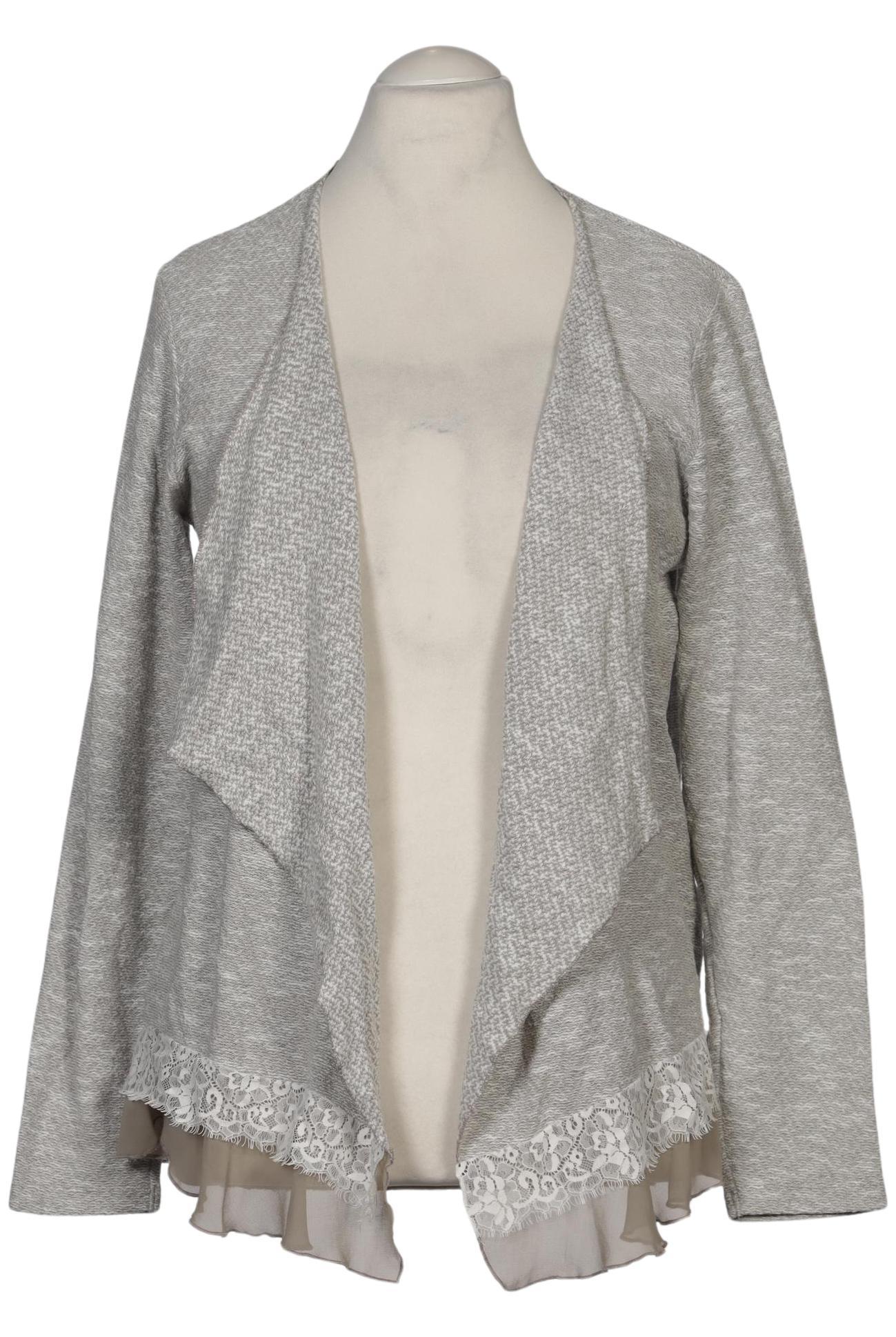 

Taifun Damen Strickjacke, grau, Gr. 42