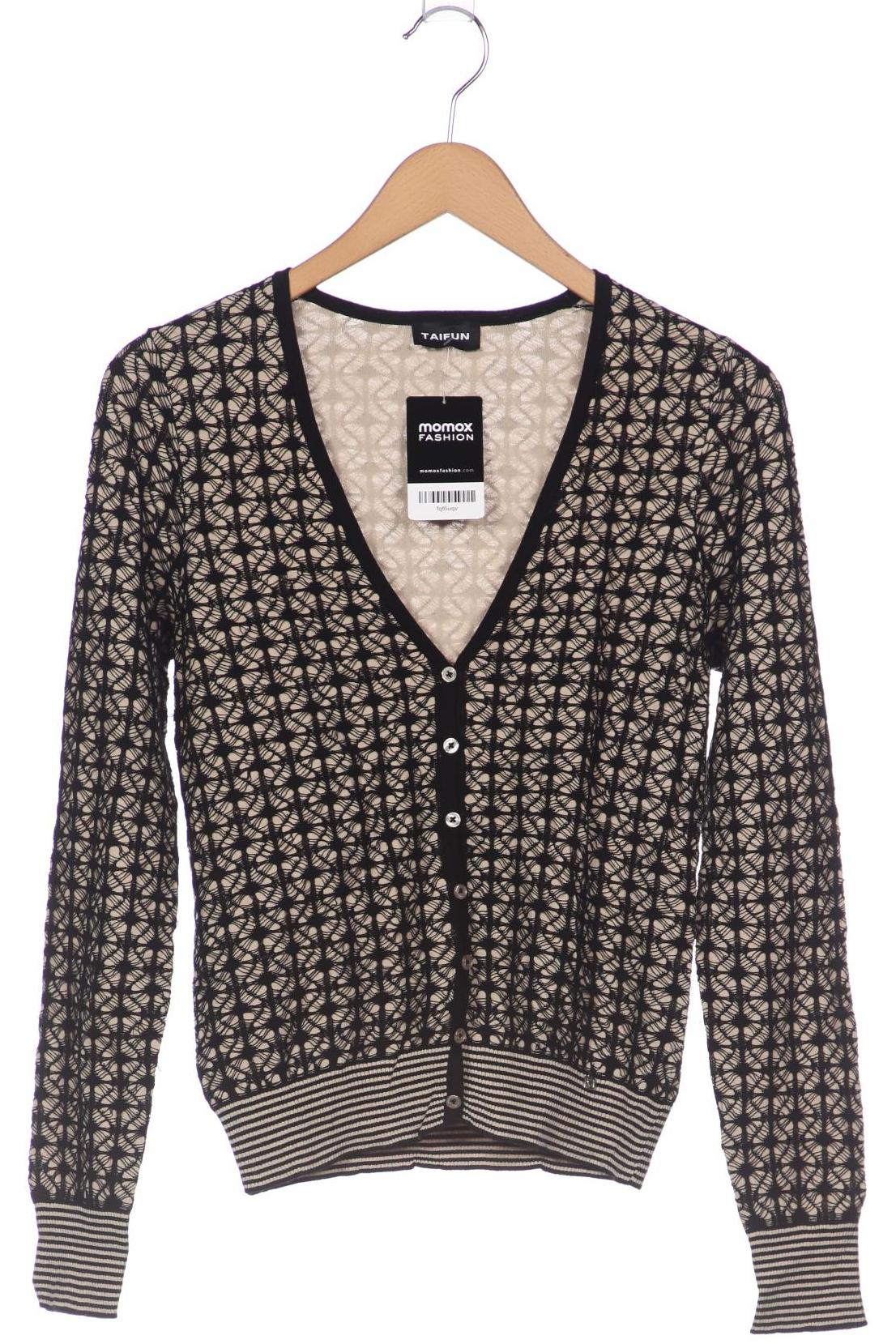 

Taifun Damen Strickjacke, braun, Gr. 36
