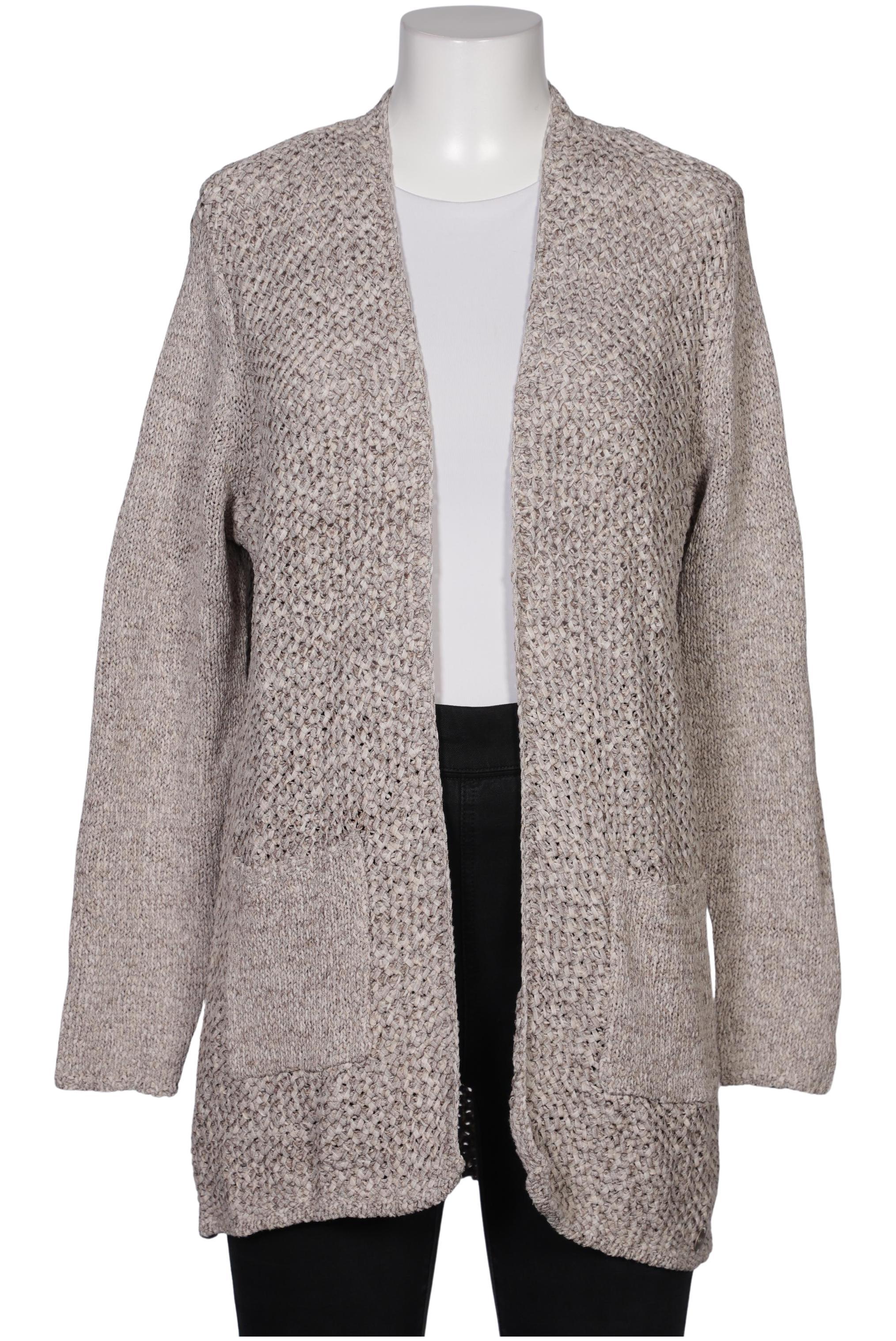 

Taifun Damen Strickjacke, braun, Gr. 44