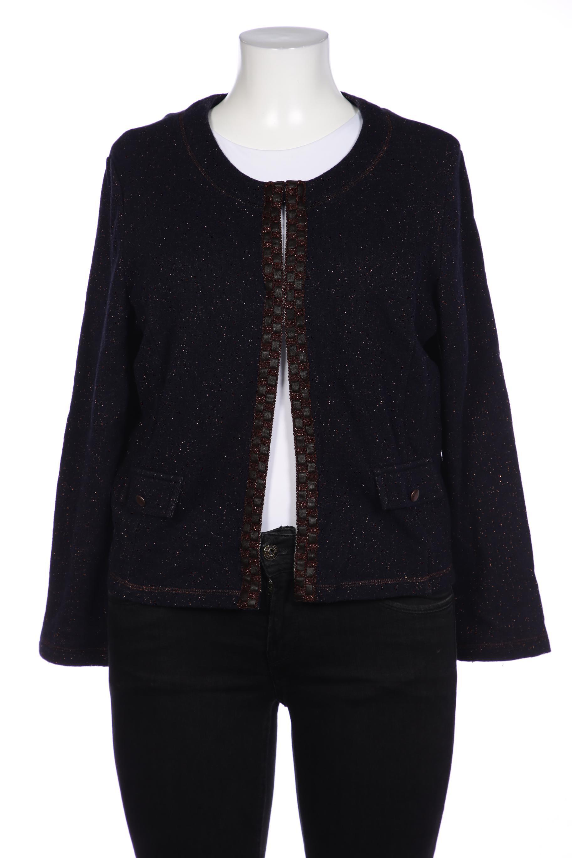 

Taifun Damen Strickjacke, marineblau, Gr. 46